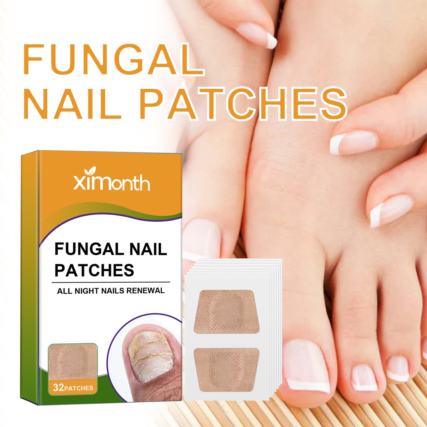 Fungal Nail Patches, Repair Nail Thickening Grey Nail Soft Nail Shine Nail Care Patch Health & Beauty Health Eprolo https://www.cyberehub.com