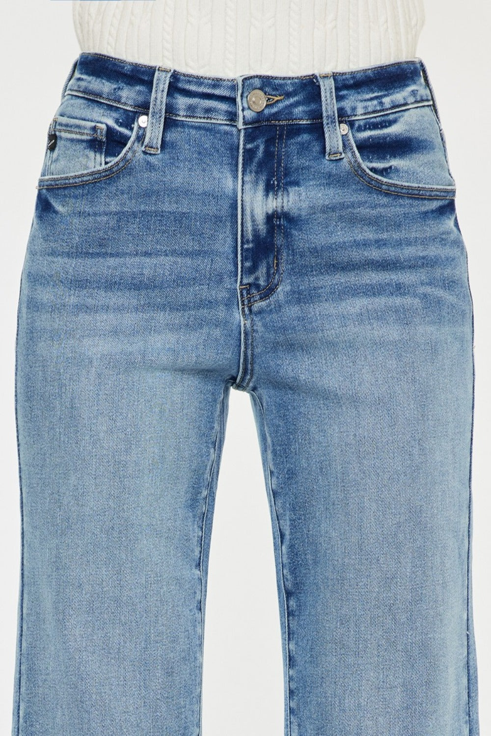 Kancan High Rise Wide Leg Jeans Bottoms Bottoms Clothing Kancan Pants Ship from USA Women Trendsi https://www.cyberehub.com