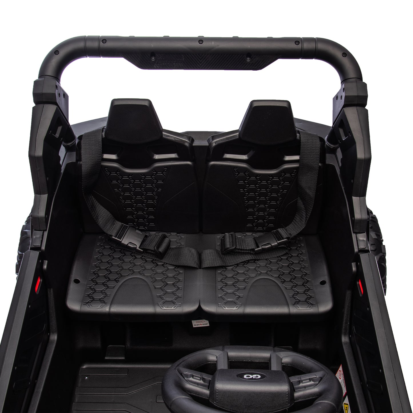 24V Two-Seater Kids Ride On UTV W/Parents Remote Control,Four-Wheel Suspension,Slow Start,Large wheel design,Anti-collision bar,Storage space,Music,USB,Bluetooth,Volume control,LED lights for Kids 3+. Giga Kids Toys Giga https://www.cyberehub.com