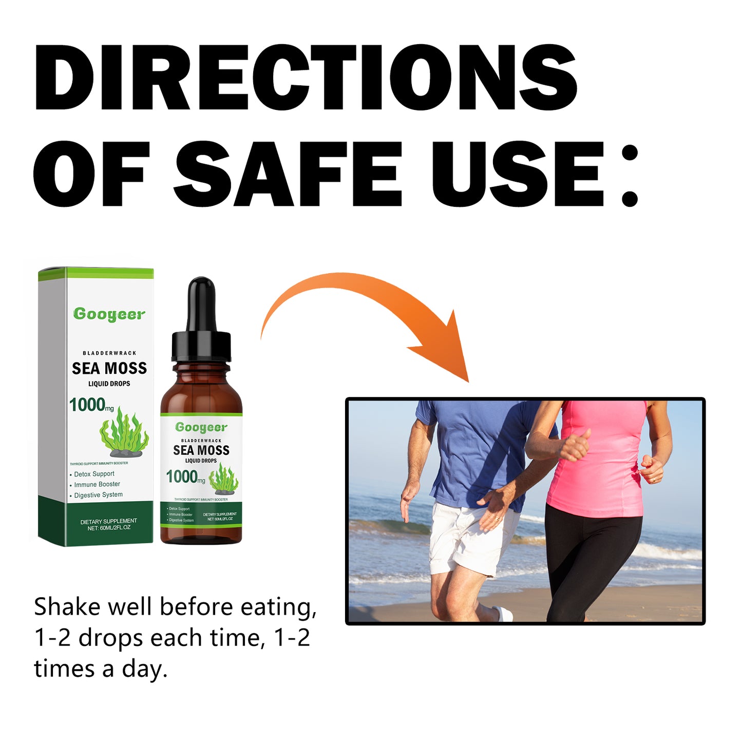 Sea Moss Liquid Drops, Alleviate Physical Fatigue Unwell Improve Skin Elasticity And Bust Firming Skin Health Eprolo https://www.cyberehub.com