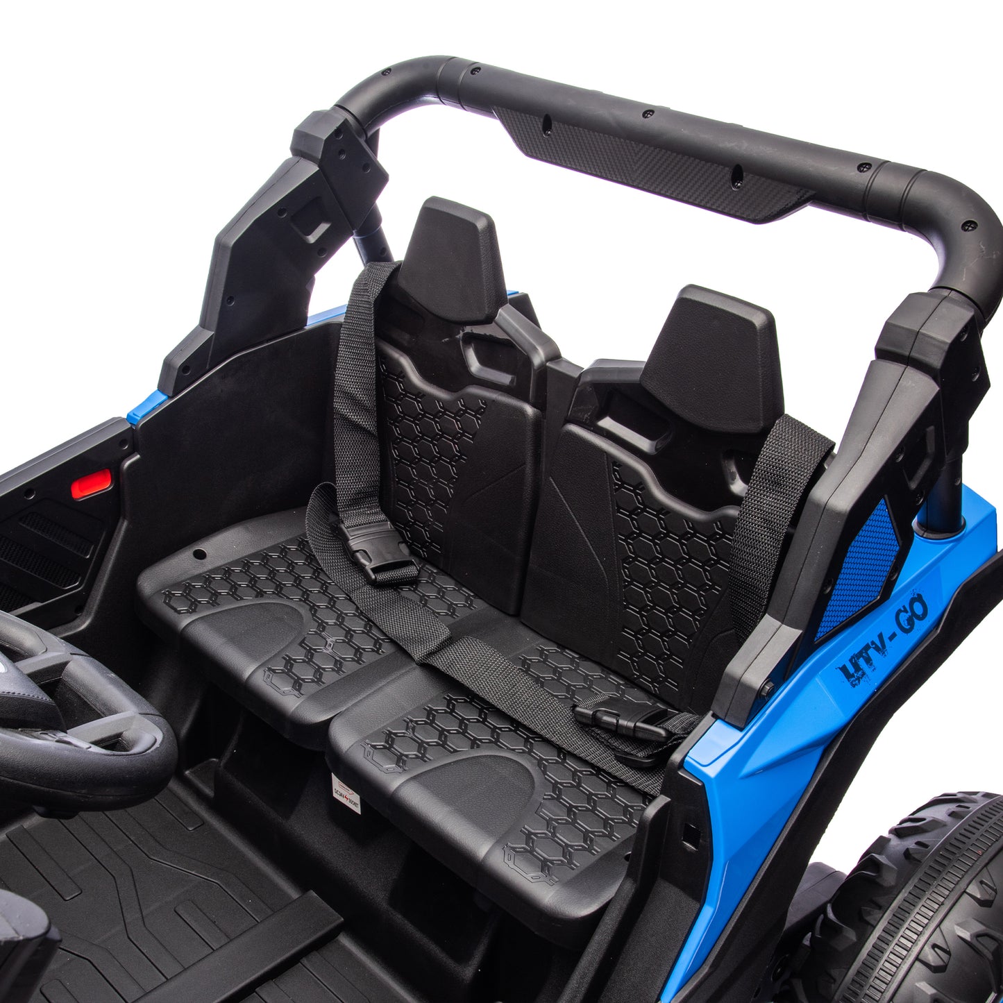 24V Two-Seater Kids Ride On UTV W/Parents Remote Control,Four-Wheel Suspension,Slow Start,Large wheel design,Anti-collision bar,Storage space,Music,USB,Bluetooth,Volume control,LED lights for Kids 3+. Giga Kids Out of stock Toys Giga https://www.cyberehub.com
