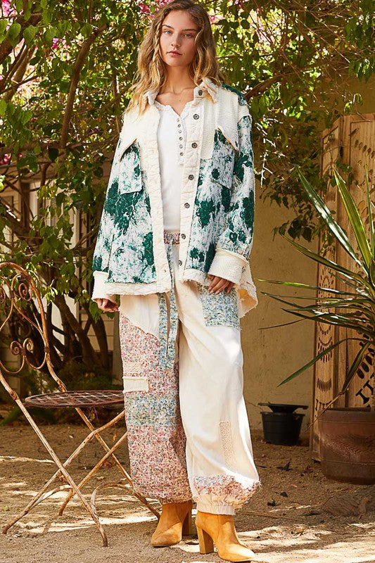 POL Jacquard Patch Collared Neck Quilted Jacket Apparel Apparel POL Ship from USA TikTok Trendsi Trendsi https://www.cyberehub.com