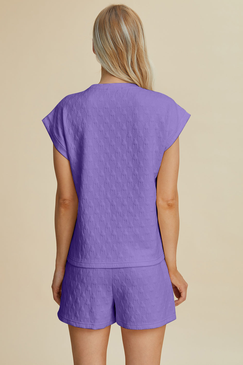 Double Take Full Size Pocketed Texture Round Neck Top and Shorts Set Tops/Jackets/Sweaters Clothing Tops Double Take Ship from USA TikTok Trendsi USPS Walmart Trendsi https://www.cyberehub.com