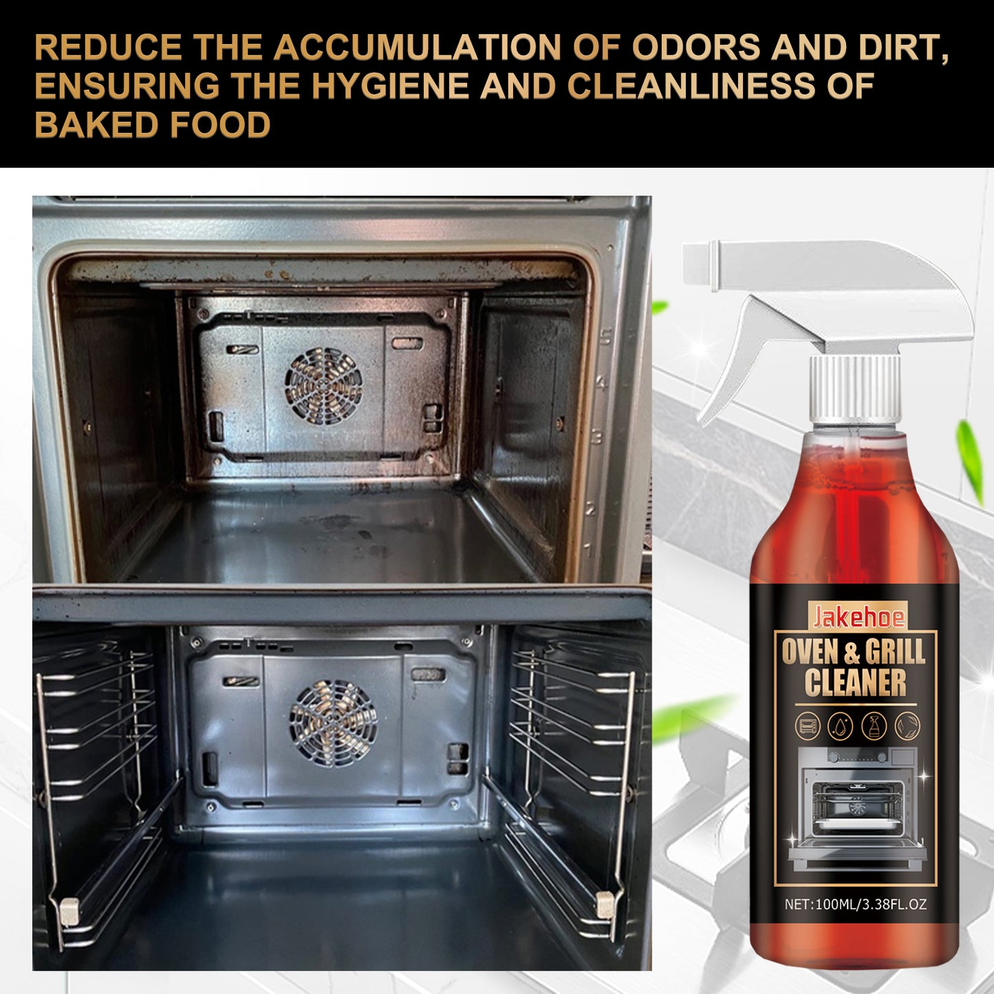 Jakehoe Oven & Grill Cleaner, Oven Grill Special Decontamination, Deodorization, Odor, Odor And Oil Remover Home Eprolo https://www.cyberehub.com