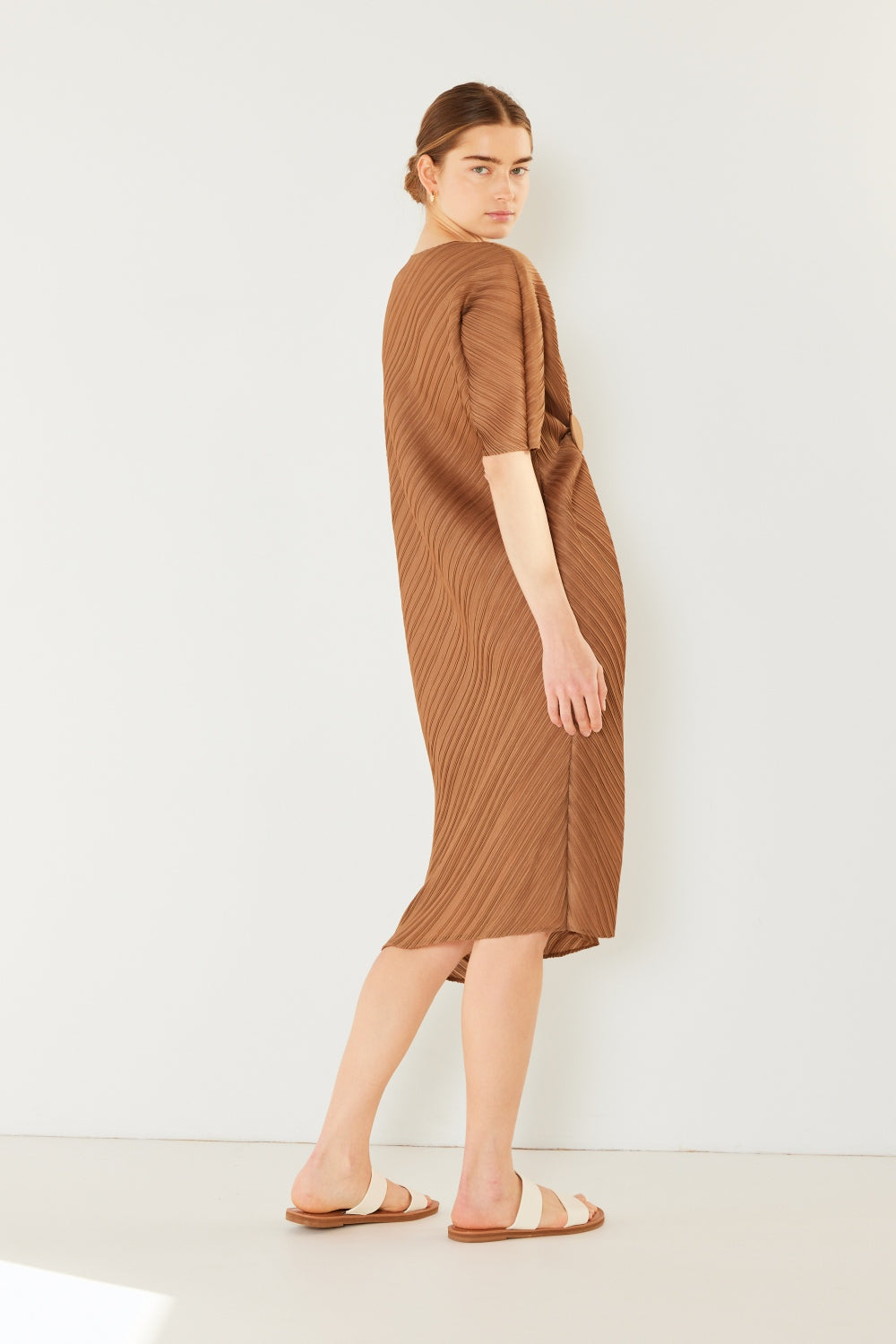 Marina West Swim Pleated Dolman Sleeve Dress Apparel/Dress Dress Marina West Swim Ship from USA TikTok Trendsi USPS Walmart Walmart Apparel Trendsi https://www.cyberehub.com