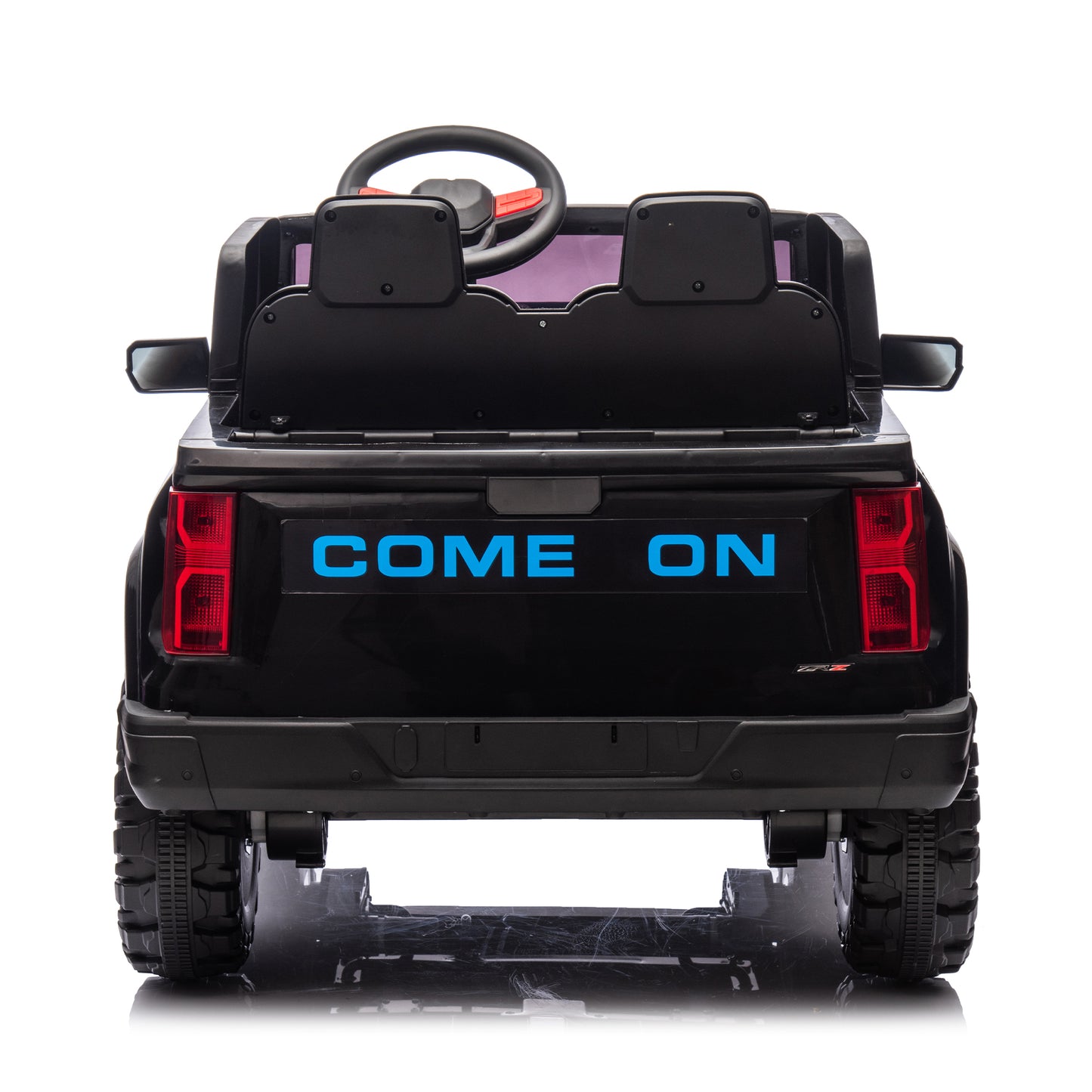 24V10A Two-seater Kids Ride On Electric Pickup, kids ride on toy W/parents remote control,4WD 800W motors,Two Safety belts,High Gate Safety Design,USB,Bluetooth, Speed 2.49-3.73MPH for kids aged 3+. Giga Kids Toys Giga https://www.cyberehub.com
