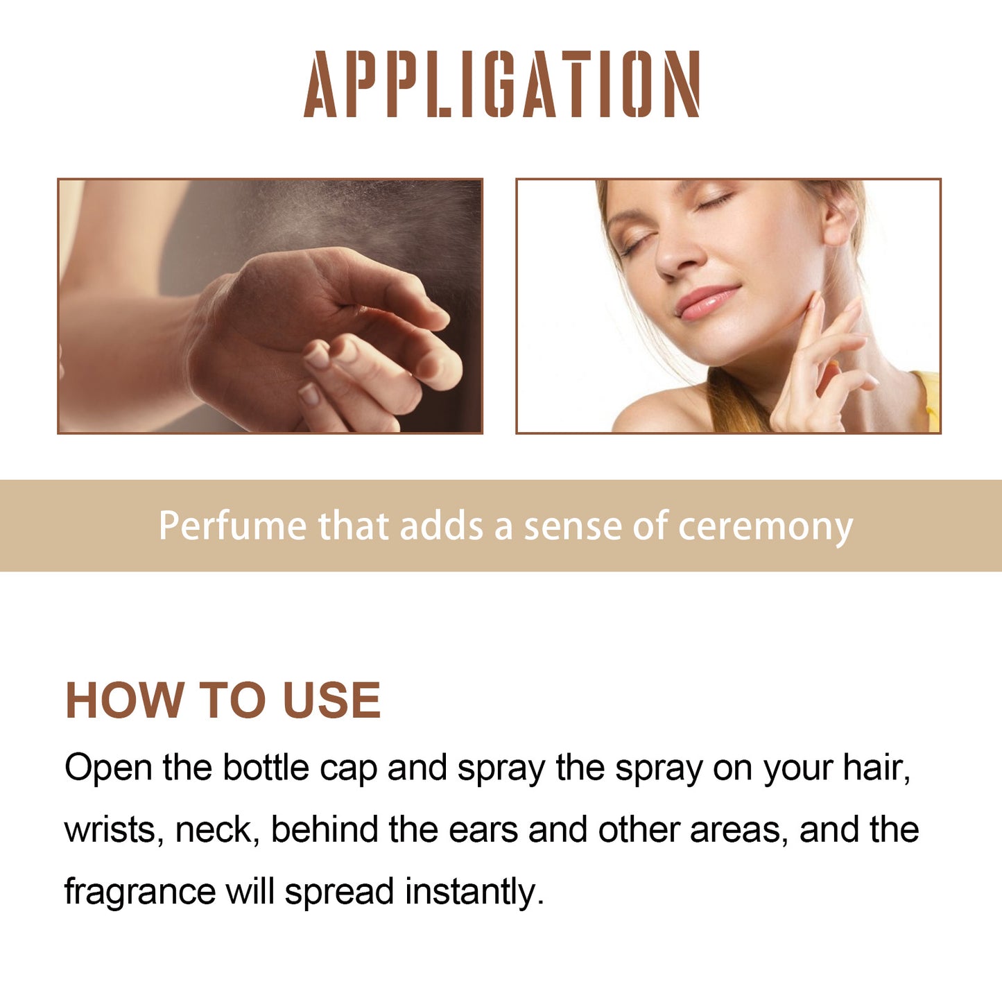 Perfume Spray Fresh Lasting Fragrance Non-Pungent Women's Date Perfume Spray Health Eprolo https://www.cyberehub.com