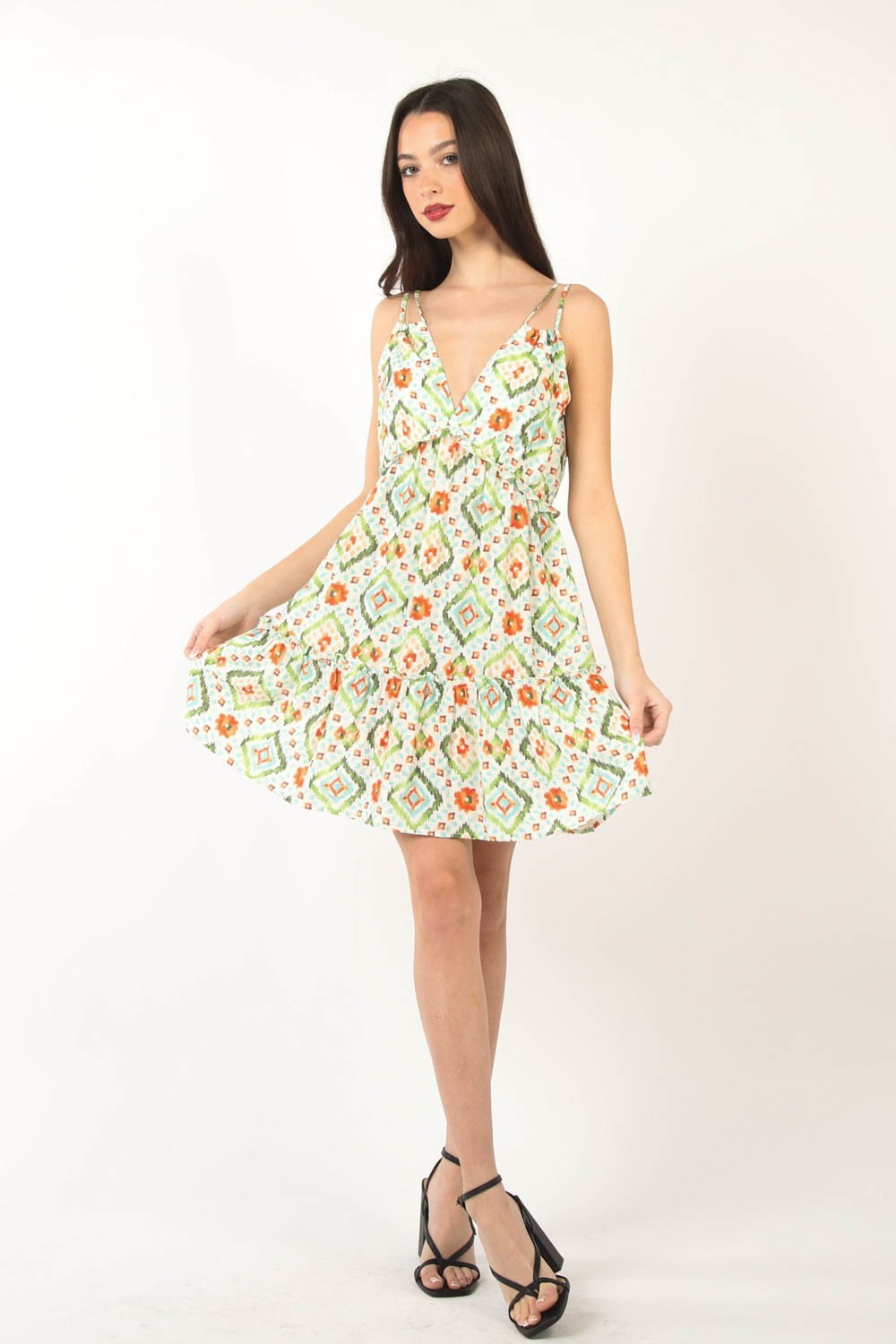 VERY J Floral Back Smocked Ruffled Mini Dress Apparel/Dress Dress Ship from USA TikTok Trendsi USPS VERY J Walmart Walmart Apparel Trendsi https://www.cyberehub.com