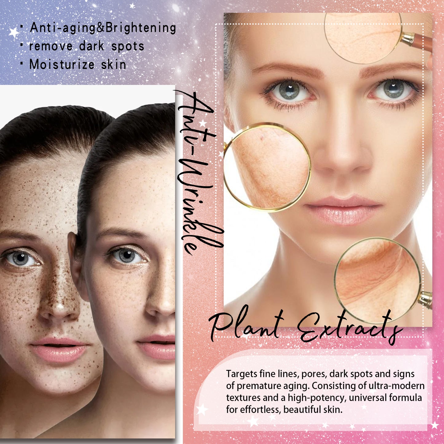Freckle Removing Anti-aging Essence, Facial Firming Anti-wrinkle Lightening Melasma Stain Nourishing Skin Essence Health Eprolo https://www.cyberehub.com