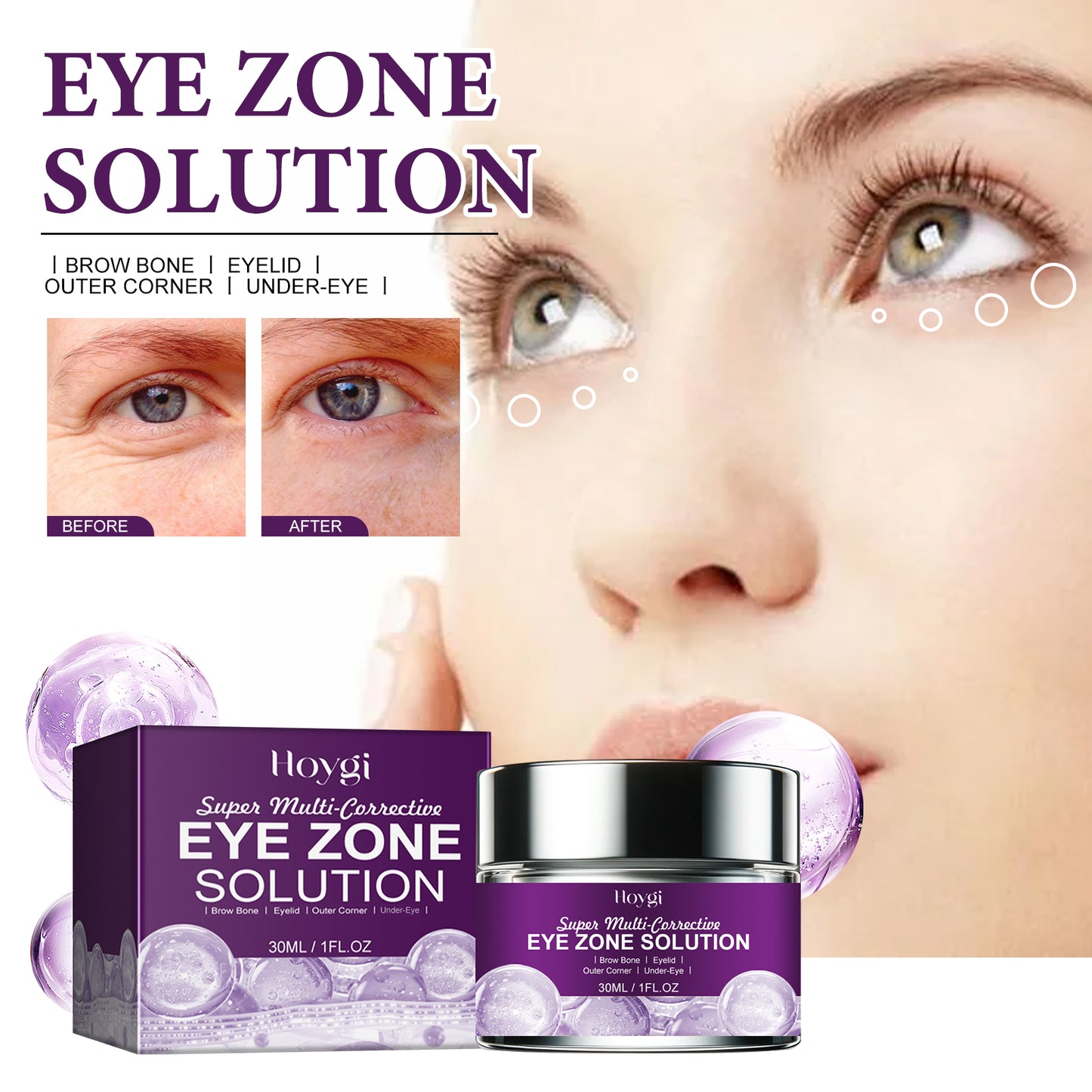 Eye Zone Solution, Niacinamide Moisturizing And Firming Eye Anti-Aging Eye Cream Health & Beauty Health Eprolo https://www.cyberehub.com