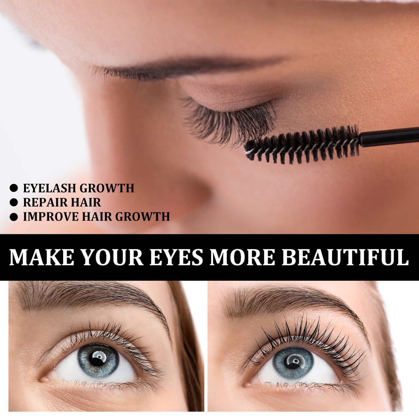 Castor Oil Mascara Daily Natural Eyelash Curl & Curl Beauty Gentle Moisturizing Treatment Health Eprolo https://www.cyberehub.com