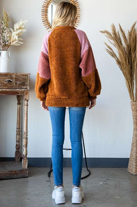 Culture Code Color Block Faux Fur Raglan Sleeve Sweatshirt Apparel/Tops Culture Code Ship from USA TikTok Tops Trendsi USPS Walmart Walmart Apparel Trendsi https://www.cyberehub.com