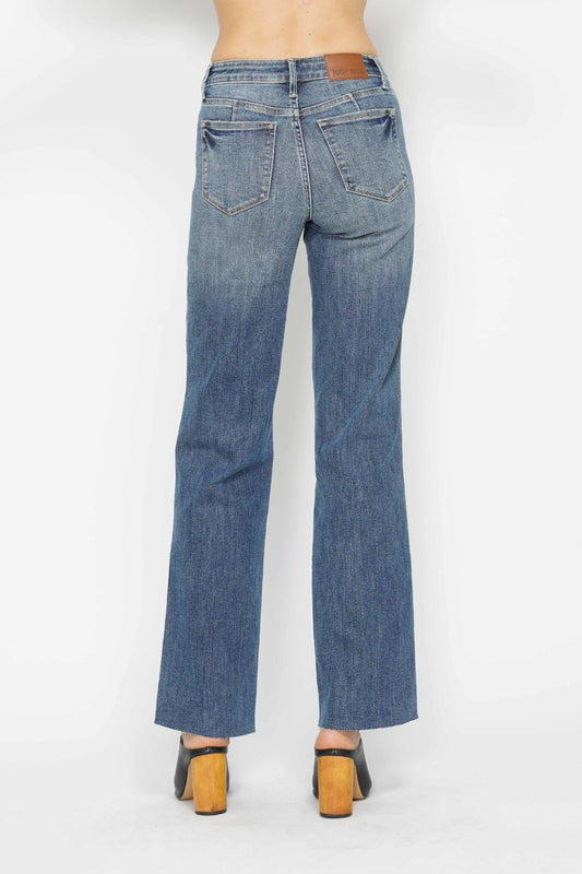 Judy Blue Full Size Tummy Control Straight Jeans Bottoms Bottoms Clothing Judy Blue Ship from USA Women Trendsi https://www.cyberehub.com