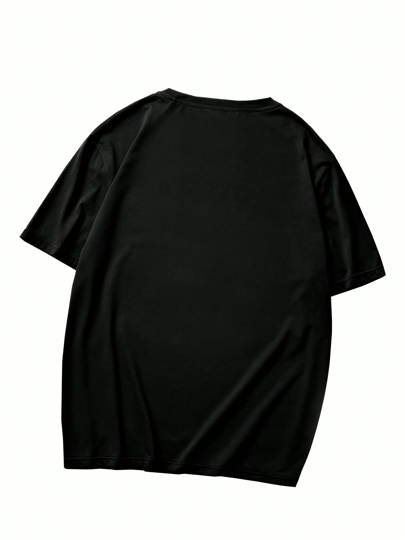 MONEY TALKS Manga Graphic Pattern Men's Street Style Short Sleeve Round Neck T-shirt, Summer Outdoor Apparel/Shirt/Graphic Shirt SNULLO https://www.cyberehub.com