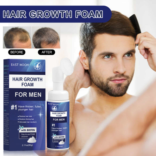Men's Dense Hair Foam Machine, Repair Hair Root Follicle Men's Hair Thick Moisturizing Foam Health Eprolo https://www.cyberehub.com