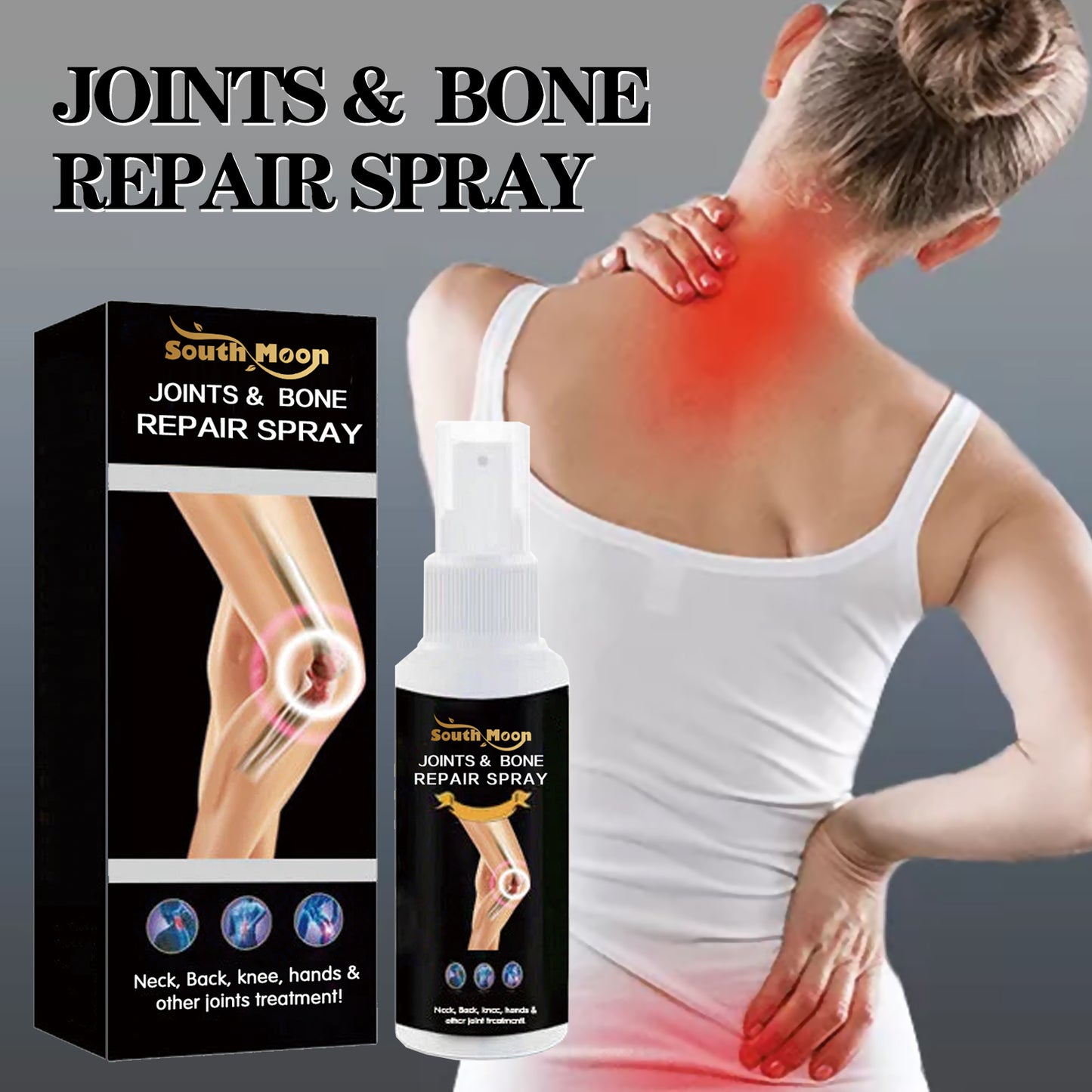 Joints & Bone Repair Spray, Relieves Shoulder, Neck, Lumbar And Joint Pain Body Discomfort Care Spray Health Eprolo https://www.cyberehub.com