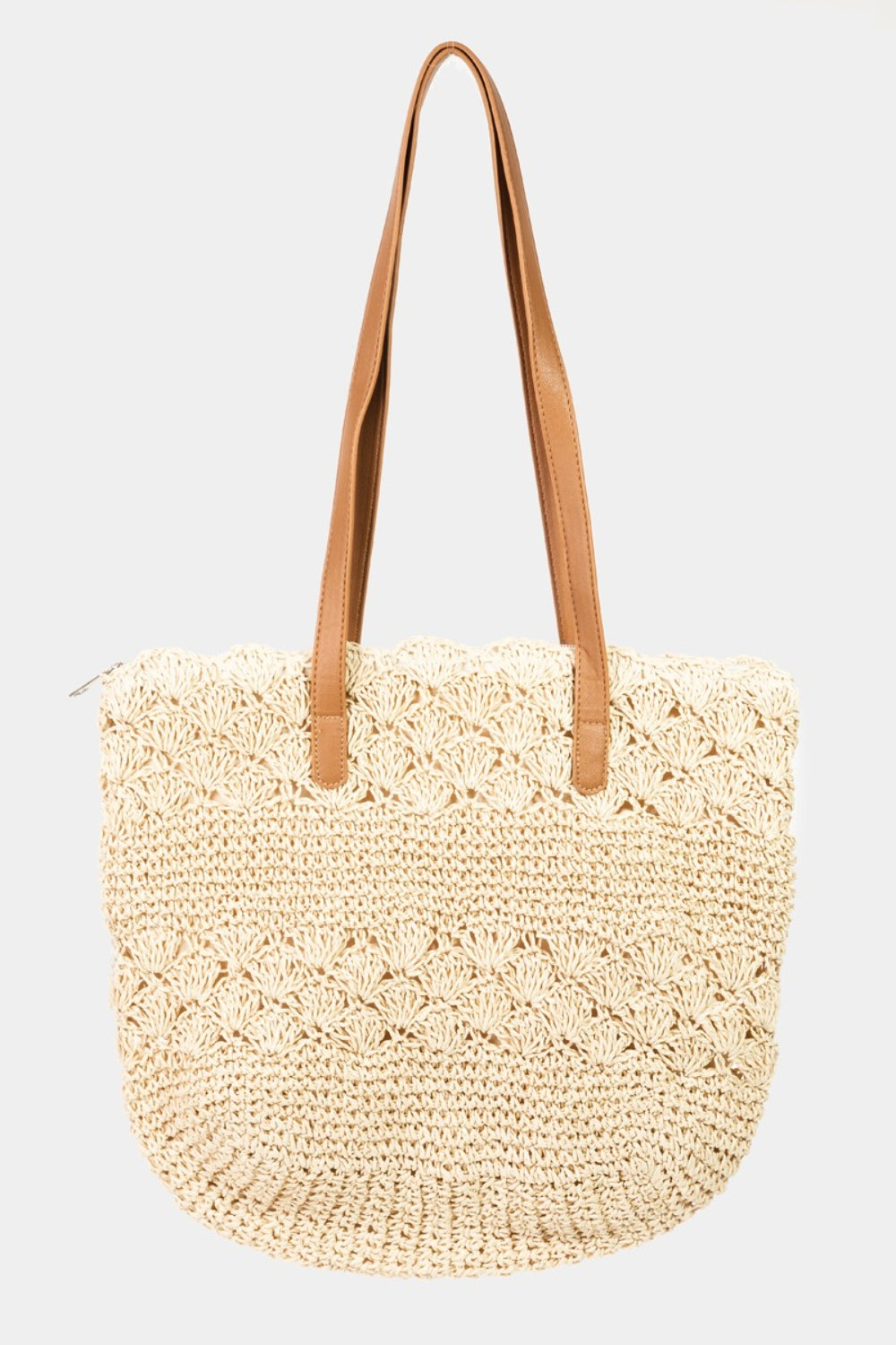 Fame Straw Braided Tote Bag IV One Size Fame Accessories Ship from USA TikTok USA Trendsi https://www.cyberehub.com