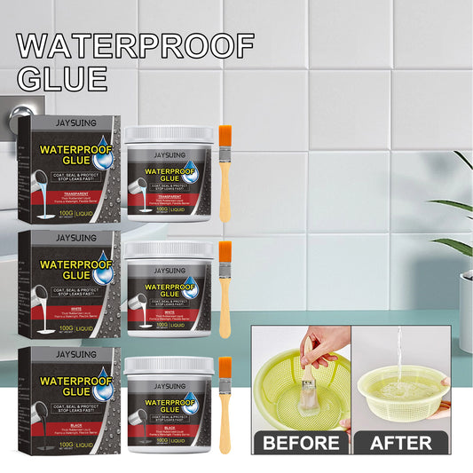 Jaysuing Waterproof Glue, Bathroom Kitchen Plumbing Multi-Functional Repair Leak-Proof Transparent Waterproof Wall Paint Home & Garden Home Goods Eprolo https://www.cyberehub.com
