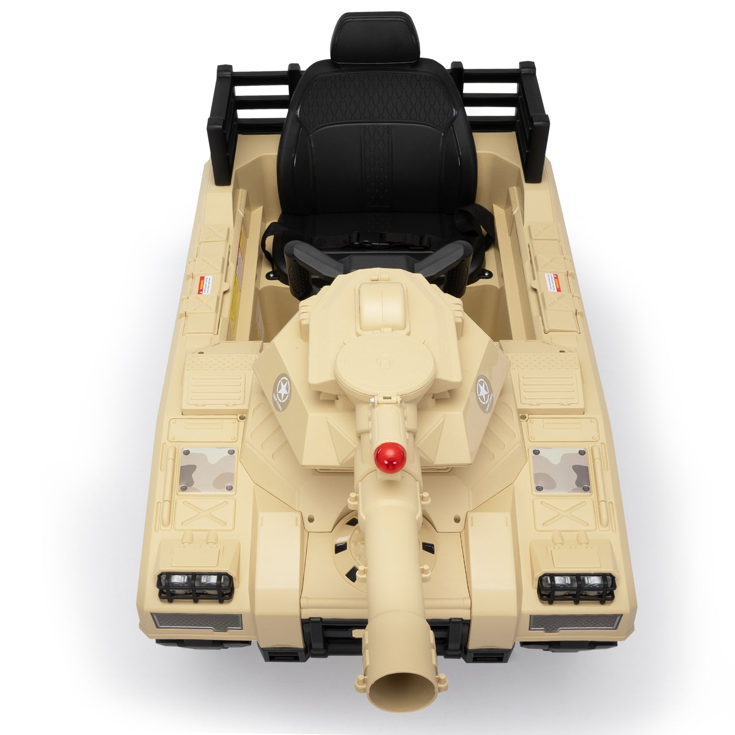 Ride On Tank 24V Thunder Tank Car with Fighting Cannon and Rotating Turret, Remote Control, Lights, Music, Military Battery Powered Truck Toy Gift for Boys Girls, 3-8 Years Old, Desert Yellow Car Giga GNJ Toys Walmart Giga https://www.cyberehub.com