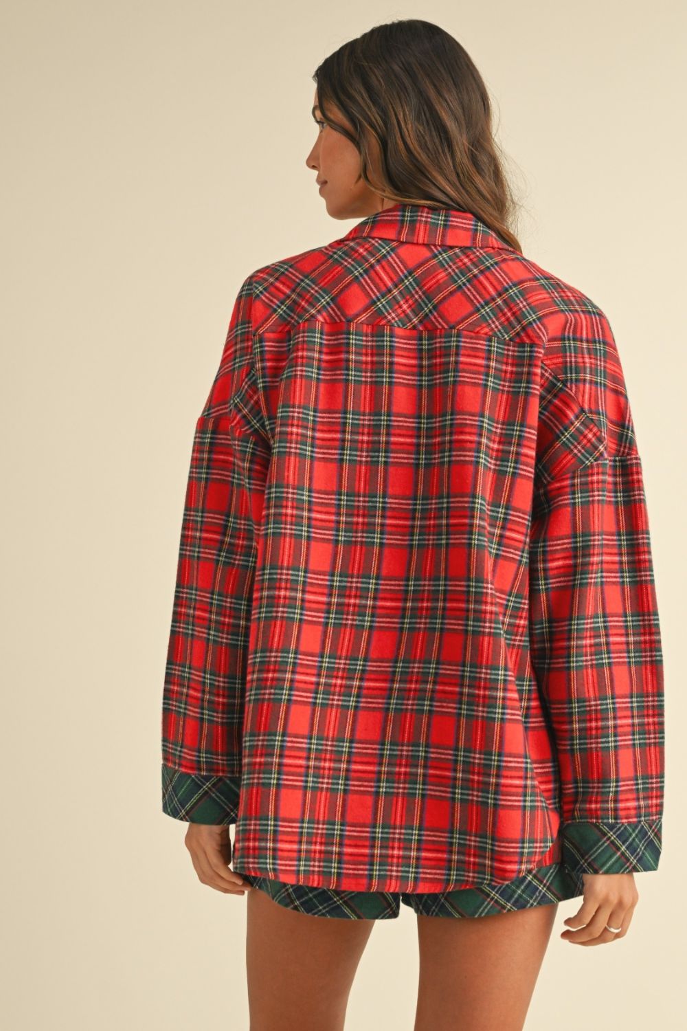 Annie Wear Contrast Plaid Long Sleeve Top and Shorts Set Apparel Annie Wear Apparel Ship from USA TikTok Trendsi Trendsi https://www.cyberehub.com
