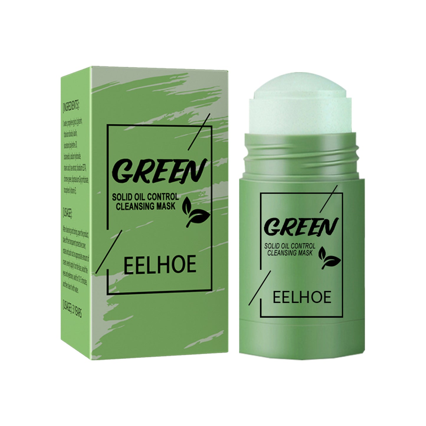 Green Tea And Eggplant Solid Mask, Facial Deep Cleansing, Moisturizing And Firming Skin Smear Mud Mask Stick Green tea solid mask Health Eprolo https://www.cyberehub.com