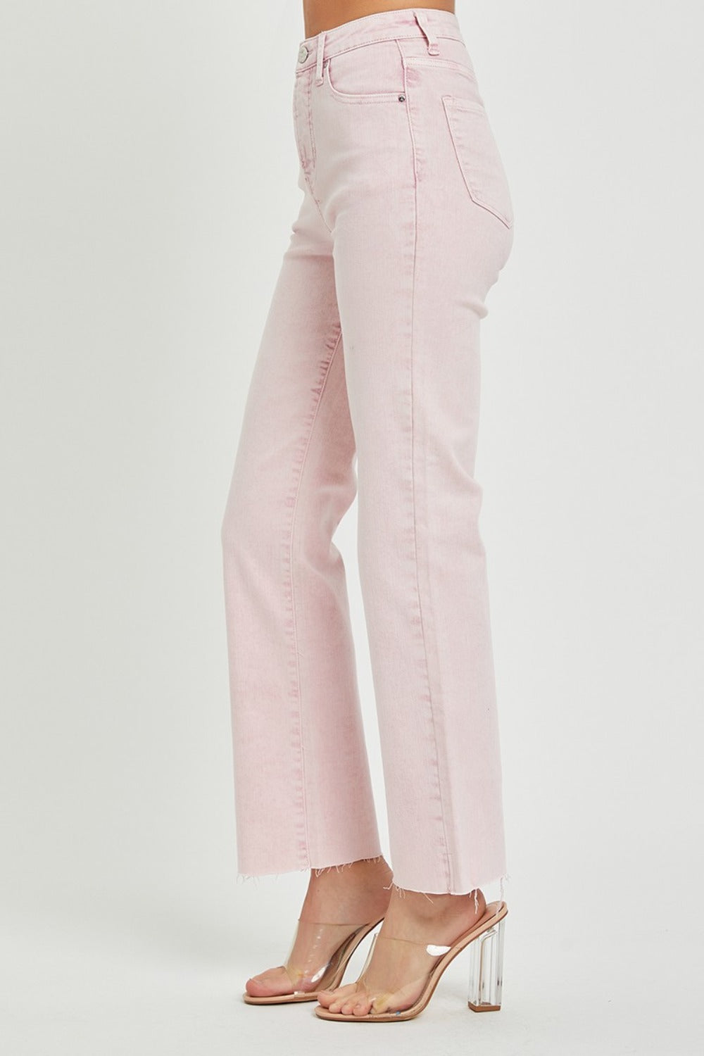 RISEN Full Size High Rise Tummy Control Straight Jeans Bottoms Bottoms Clothing Pants RISEN Ship from USA Women Trendsi https://www.cyberehub.com