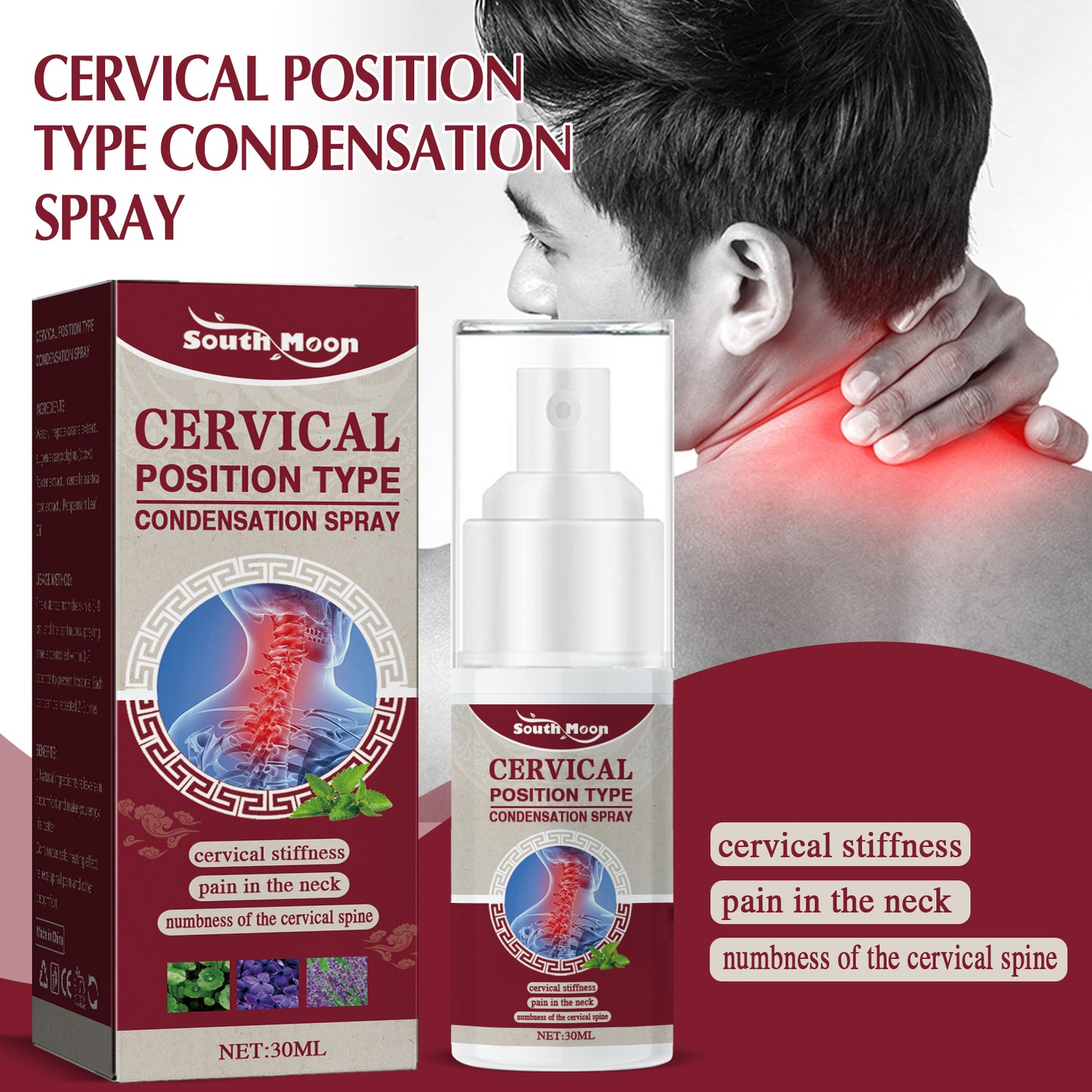 Cervical Spine Condensation Spray To Relieve Cervical Joint Pain And Lumbar Spine Relaxation And Collateralization External Spray Health Eprolo https://www.cyberehub.com