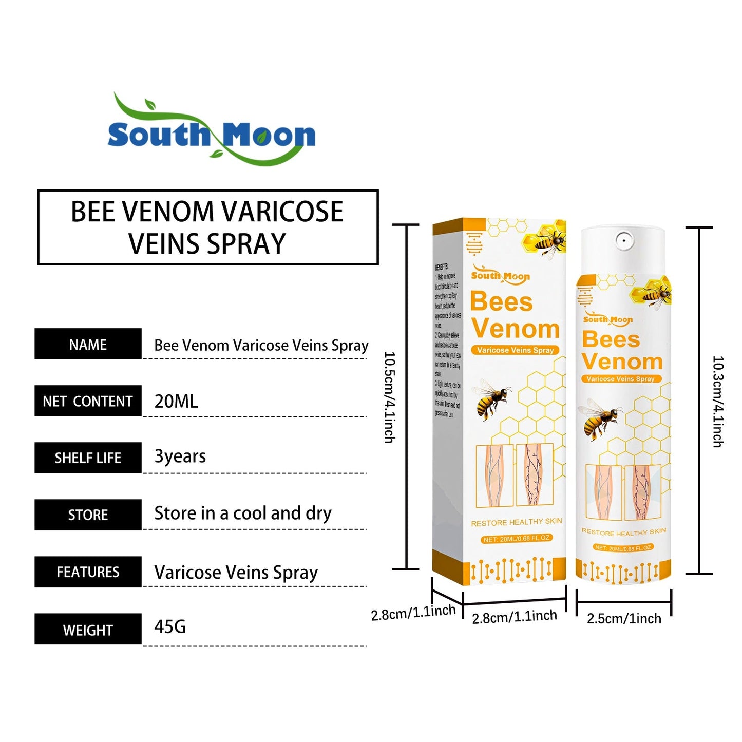 Leg Care Spray For Daily Relief Of Leg Varicosity Health & Beauty Health & Beauty Under 10 UniversalMaax https://www.cyberehub.com