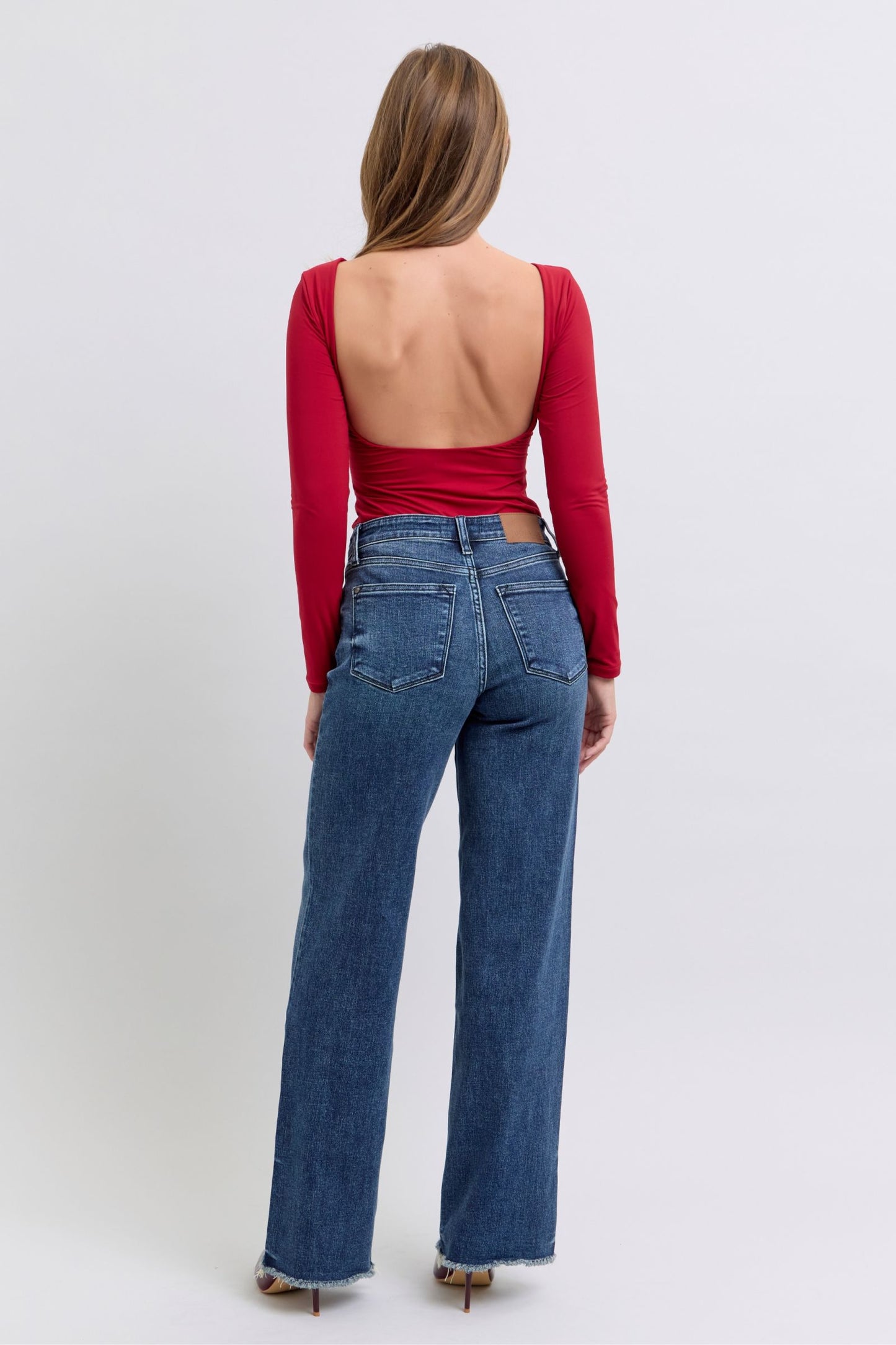 Judy Blue Full Size Raw Hem Mid Rise Jeans Apparel Apparel Judy Blue Ship from USA TikTok Trendsi Trendsi https://www.cyberehub.com