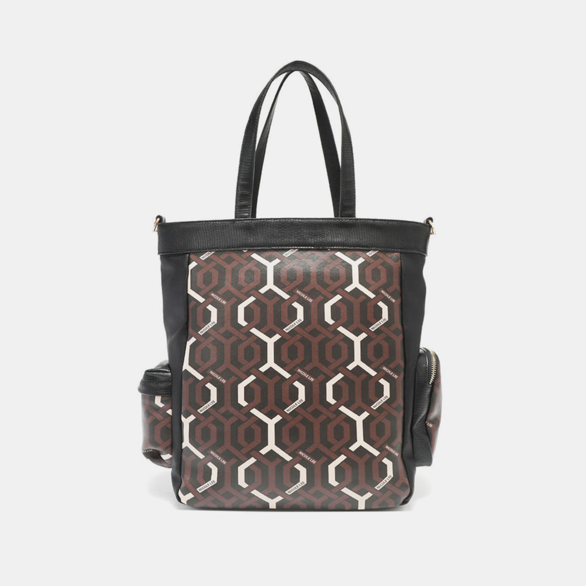 Nicole Lee USA Geometric Pattern Tote Bag Bag Bag Nicole Lee USA Ship from USA Women Trendsi https://www.cyberehub.com