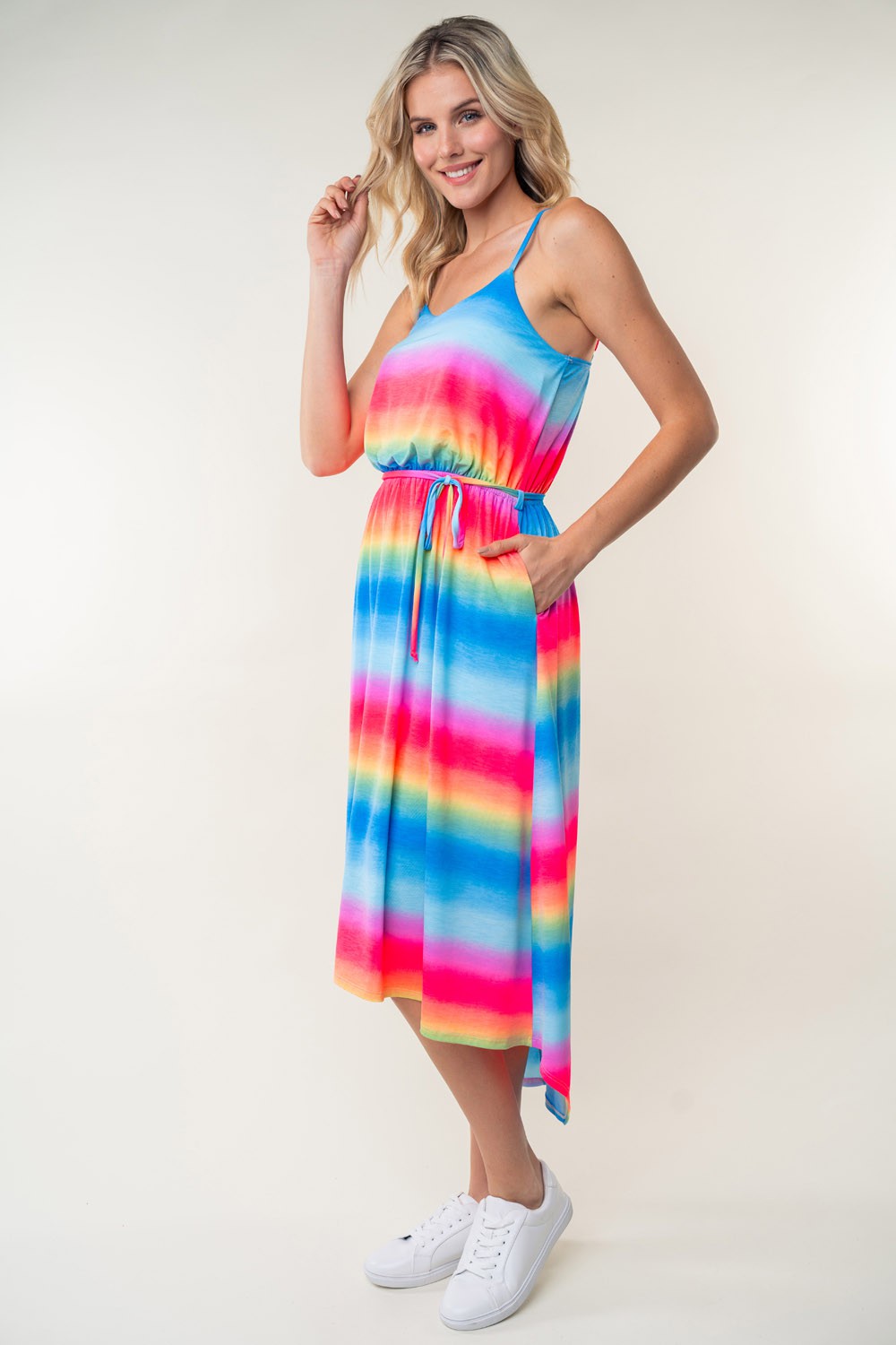 White Birch Full Size Ombre Striped Midi Cami Dress Apparel/Dress Dress Ship from USA TikTok Trendsi USPS Walmart Walmart Apparel White Birch Trendsi https://www.cyberehub.com