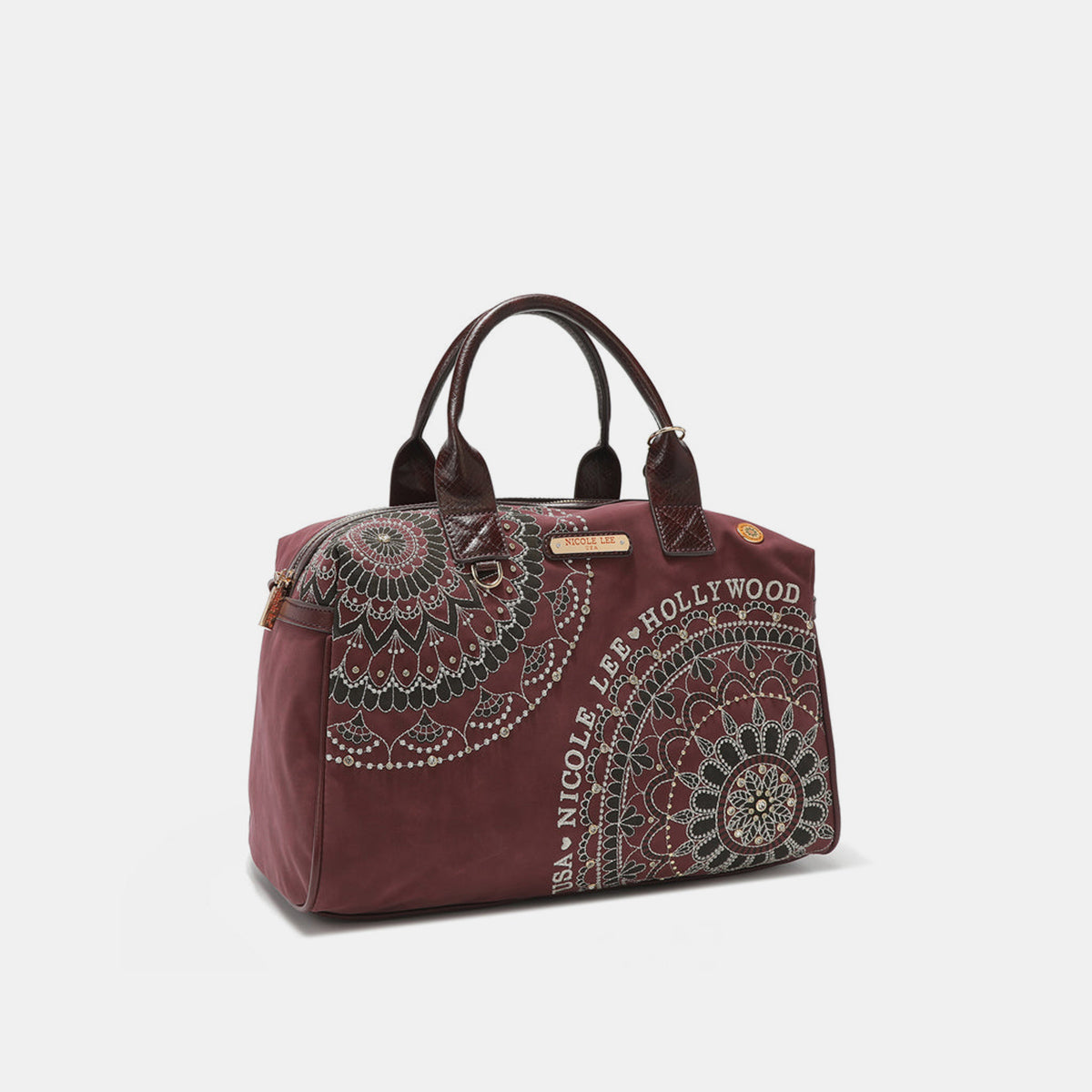 Nicole Lee USA rhinestone Decor Boston Bag Bag Bag Nicole Lee USA Ship from USA Women Trendsi https://www.cyberehub.com