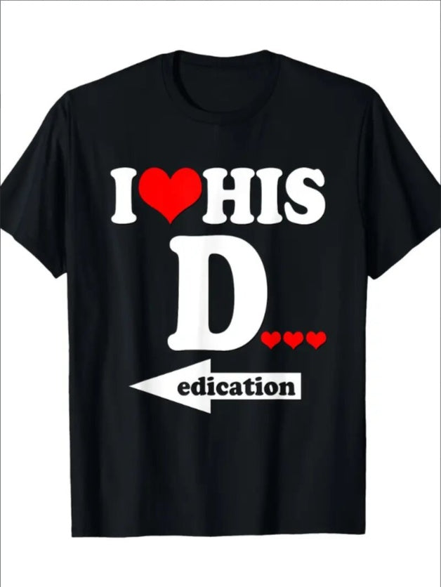 Love Valentine'S Day T-Shirt, Couple T-Shirt, Couple Christmas, Fashion Casual T-Shirt, Short-Sleeved T-Shirt Black Apparel/Shirt/Graphic Shirt SNULLO https://www.cyberehub.com