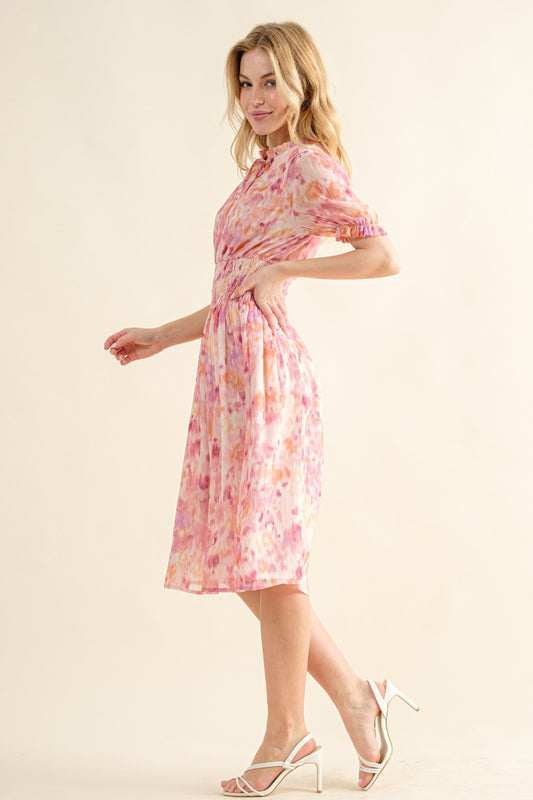 And The Why Full Size Smocked Waist Printed Midi Dress Apparel/Dress And The Why Dress Ship from USA TikTok Trendsi USPS Walmart Walmart Apparel Trendsi https://www.cyberehub.com