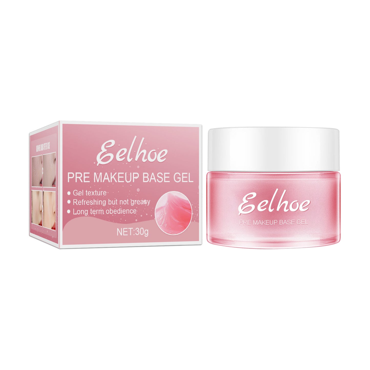 EELHOE Makeup Base Gel Makeup Moisturizer Firming Skin Isolating Base Concealer 1pcs Health Beauty CJ USa USPS Muqe https://www.cyberehub.com