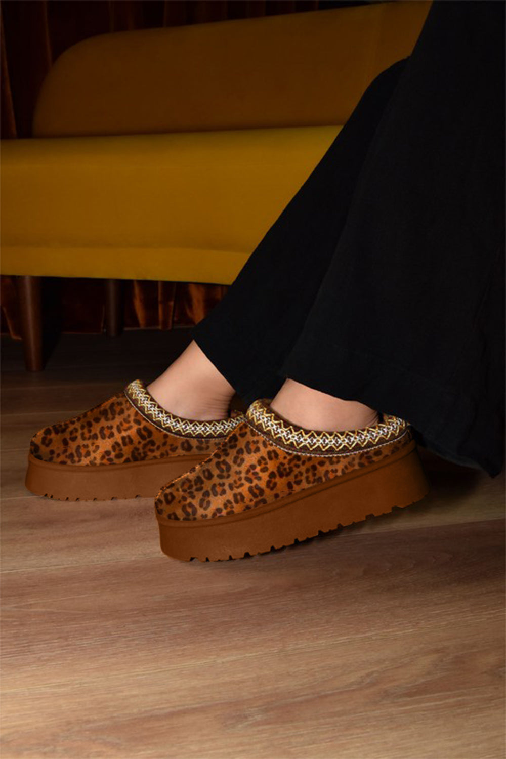 WILD DIVA Embroidered Trim Round Toe Platform Boots Apparel Apparel Ship from USA TikTok Trendsi WiLDDiVA Trendsi https://www.cyberehub.com