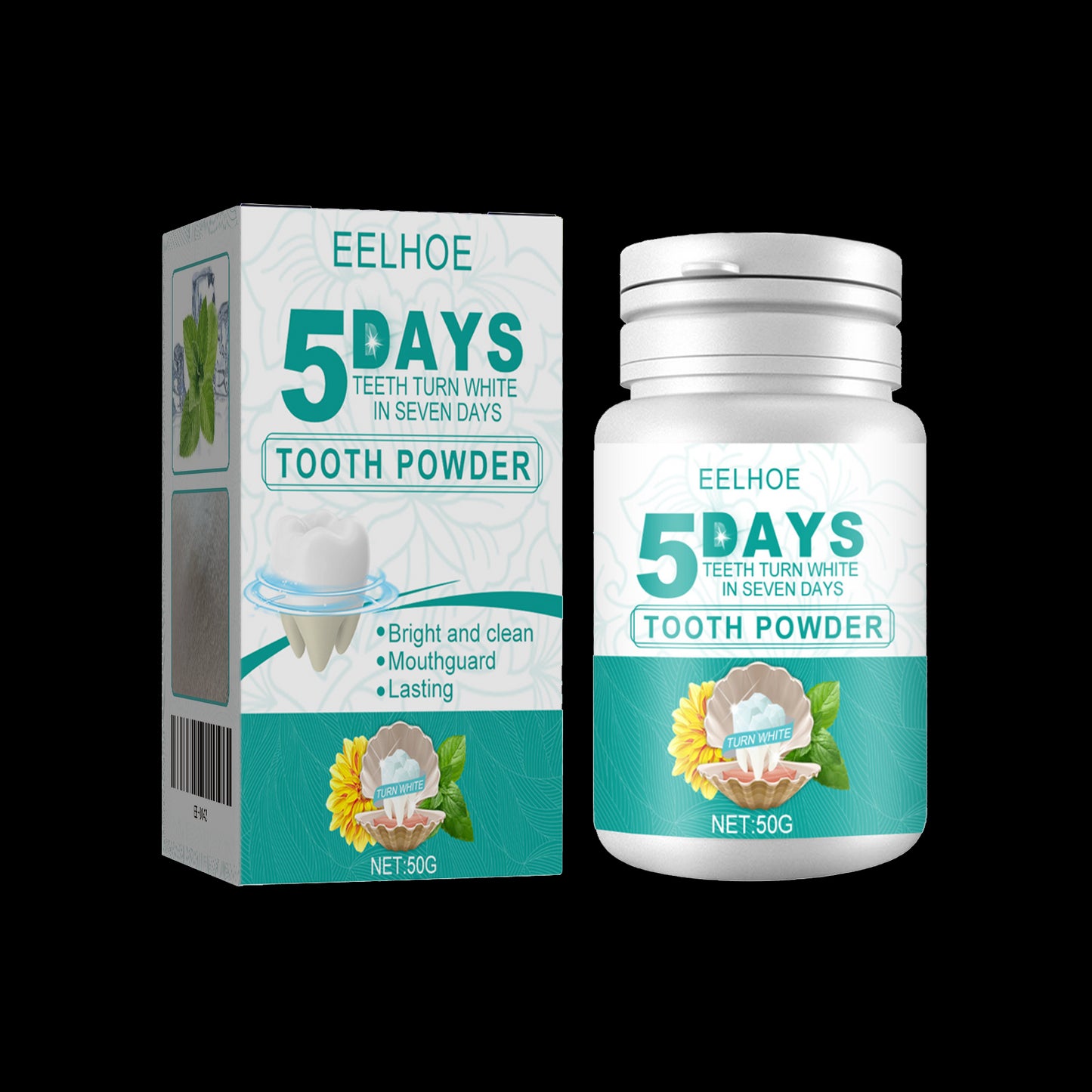 5 Day Whitening Tooth Powder, Clean Teeth Remove Dirt Plaque Fresh Mouth Clean Teeth Powder Health Eprolo https://www.cyberehub.com