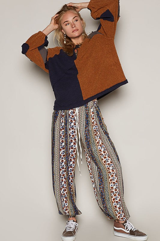 POL Color Block Half Zip Dropped Shoulder Sweatshirt Apparel Apparel POL Ship from USA TikTok Trendsi Trendsi https://www.cyberehub.com