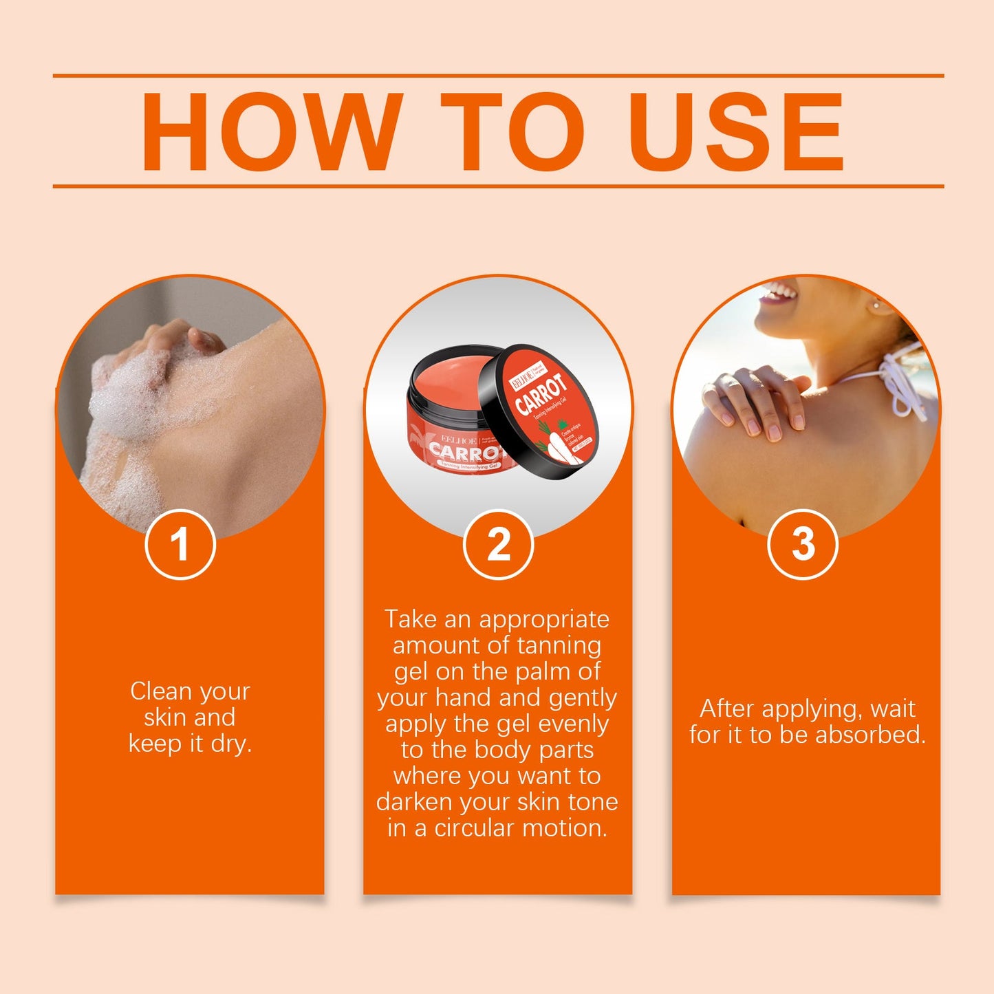 Eelhoe Carrot Black Gel Equalizes Skin Tone And Creates A Healthy Cream For Wheat Skin Health & Beauty Health & Beauty Under 10 UniversalMaax https://www.cyberehub.com