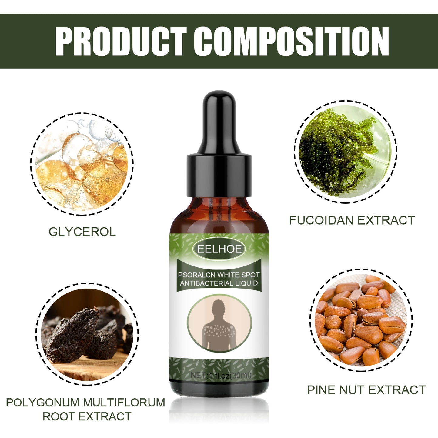 White Spot Purifying Serum For Whitening And Repairing White Spot Spot And Perspiration Spot Skin Moisturizing Serum Health & Beauty Health Eprolo https://www.cyberehub.com