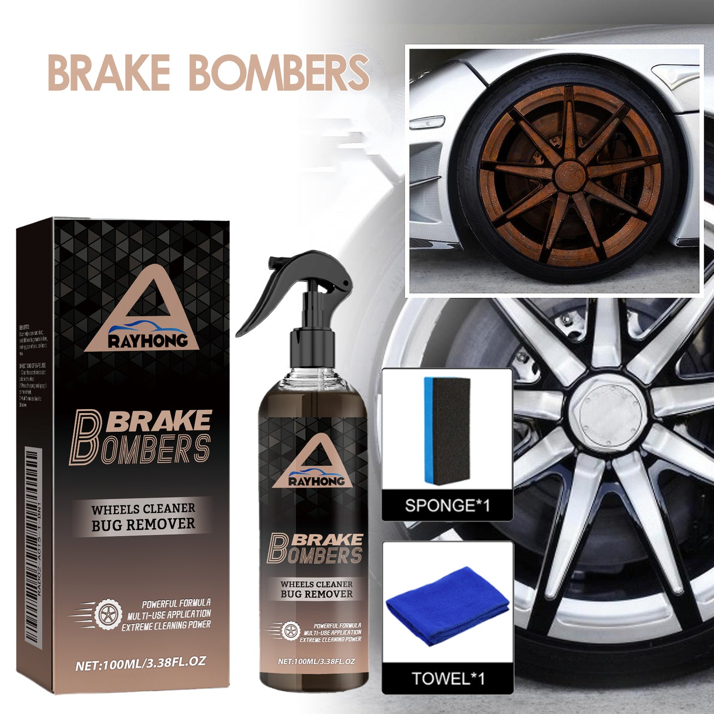 Rayhong Brake Bombers, Auto Brake Disc Rust Removal Polishing Repair Wheel Abnormal Noise Cleaner Health Eprolo https://www.cyberehub.com
