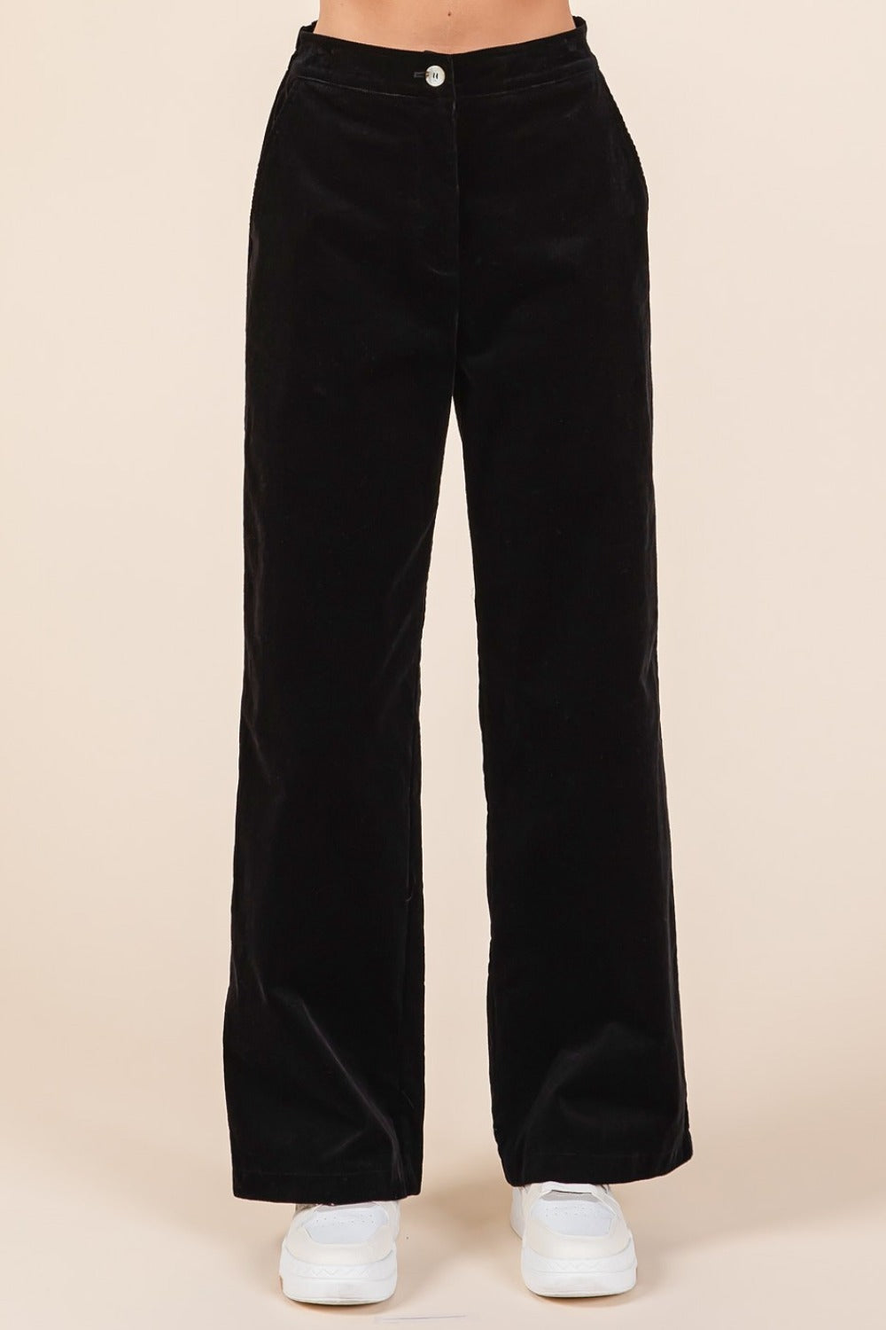 Mittoshop Corduroy Back Elastic Waist Pants Bottoms Bottoms Clothing Mittoshop Ship from USA Women Trendsi https://www.cyberehub.com