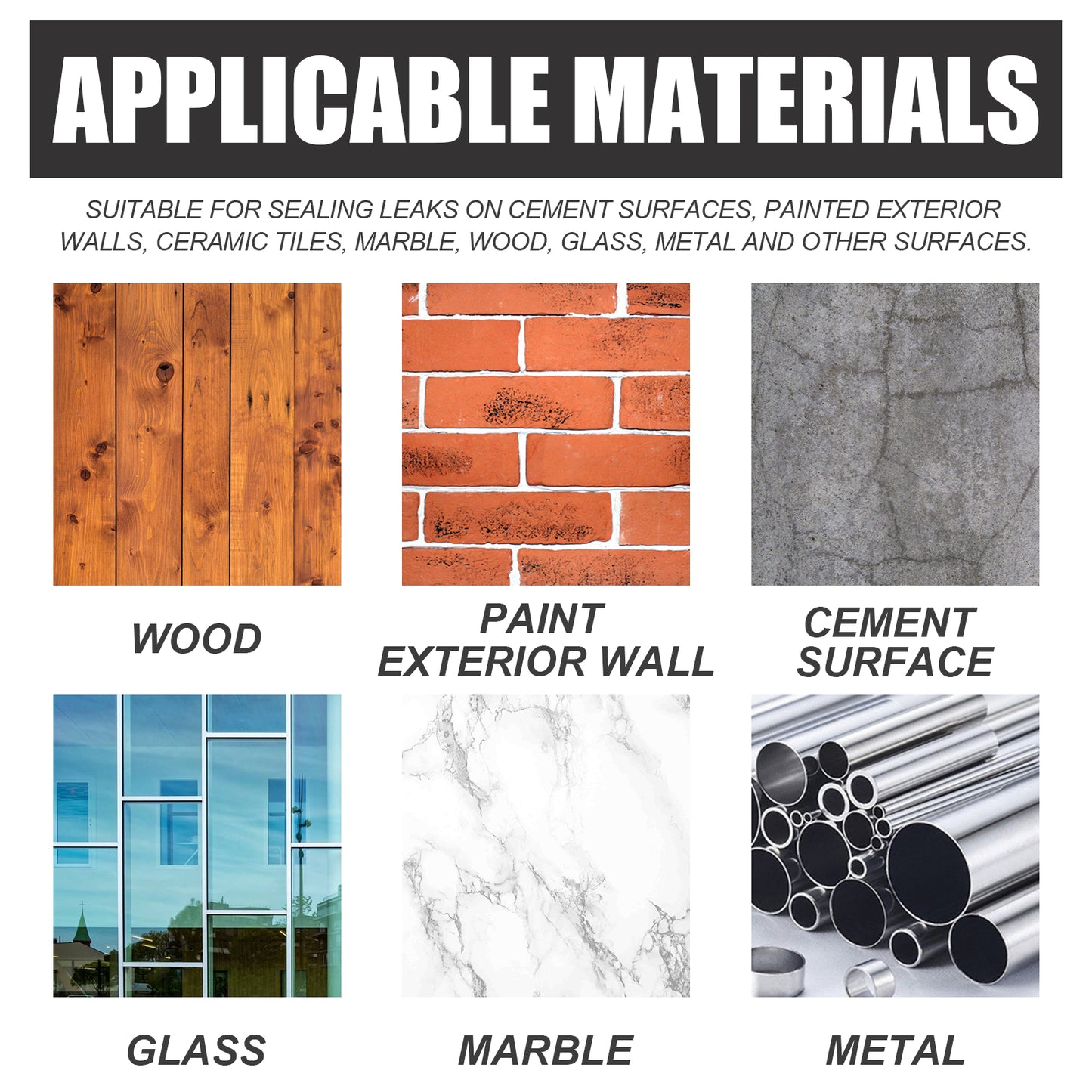 Jaysuing Waterproof Glue, Bathroom Kitchen Plumbing Multi-Functional Repair Leak-Proof Transparent Waterproof Wall Paint Home & Garden Home Goods Eprolo https://www.cyberehub.com