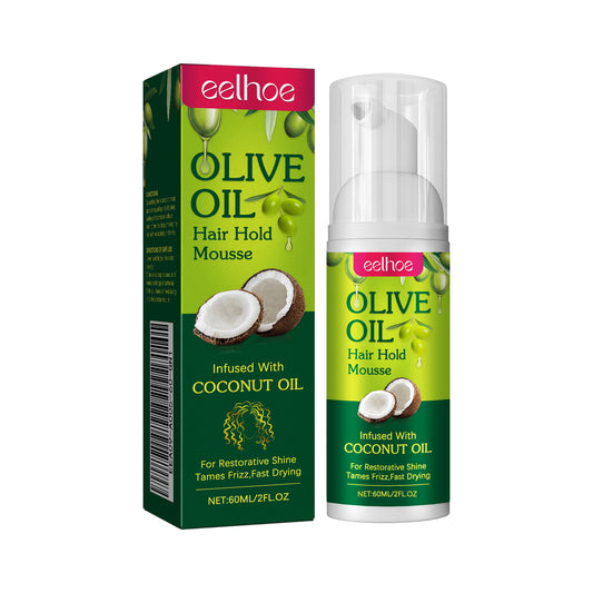 Olive Oil Hair Hold Mousse, Curly Hair Styling Moisturizing And Curling Style Durable Frizz Proof Mousse Health Eprolo https://www.cyberehub.com