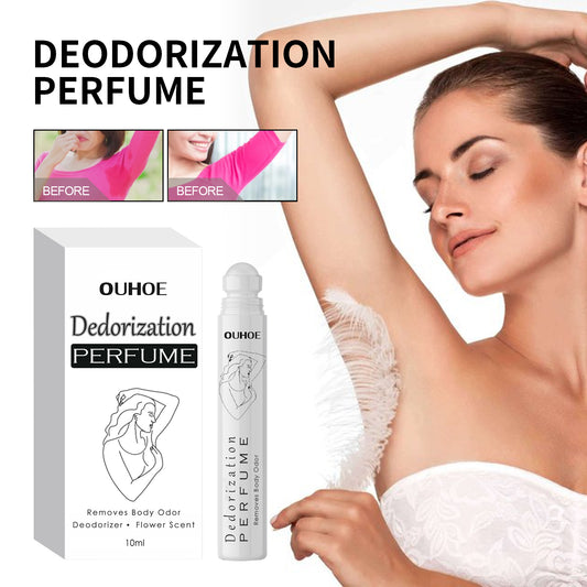 Deodorant Roll-On Perfume, Relives Underarm Body Odor Refreshing Anti-Perspirant Natural Fragrance Portable Perfume Health Eprolo https://www.cyberehub.com