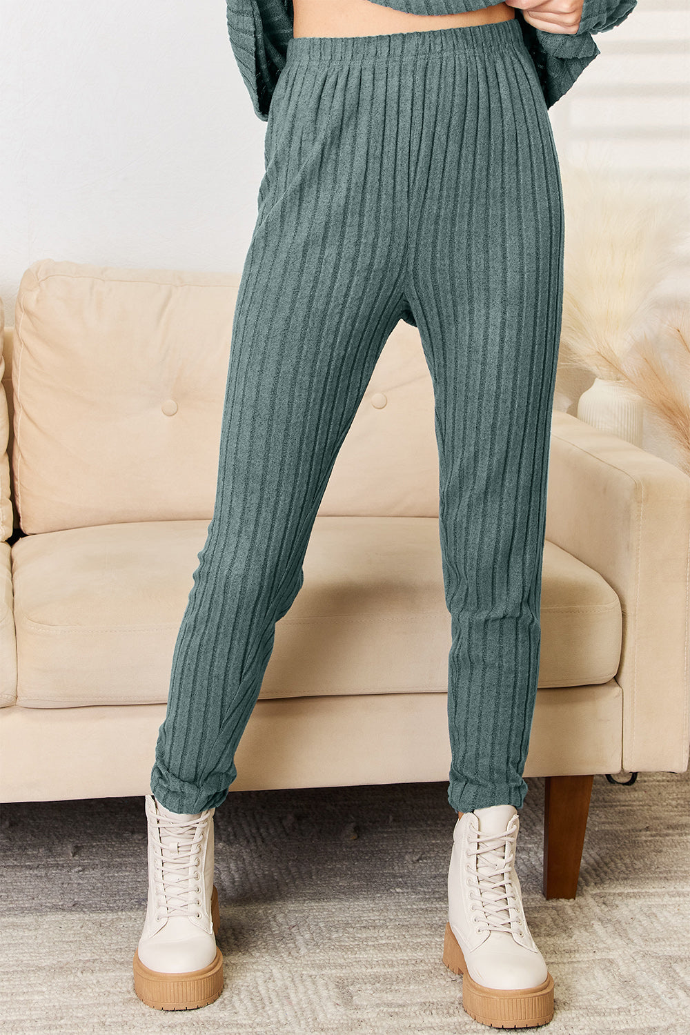 Basic Bae Full Size Notched Long Sleeve Top and Pants Set Apparel/Tops Basic Bae Ship from USA TikTok Tops Trendsi USPS Walmart Walmart Apparel Trendsi https://www.cyberehub.com