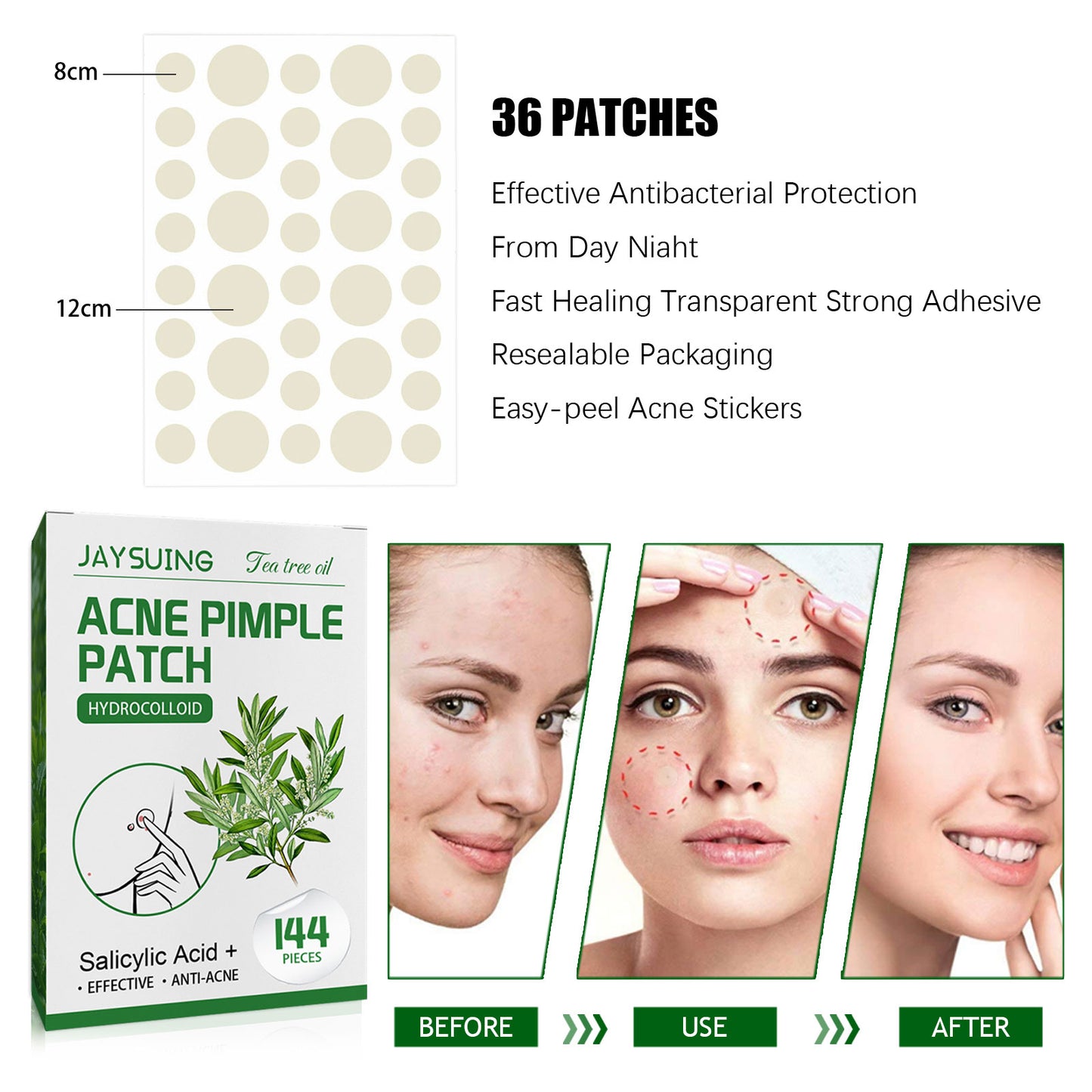 Waterproof Invisible Acne Patch Lighten Acne Acne Print Moisturizing Repair Clear Patch Health Eprolo https://www.cyberehub.com
