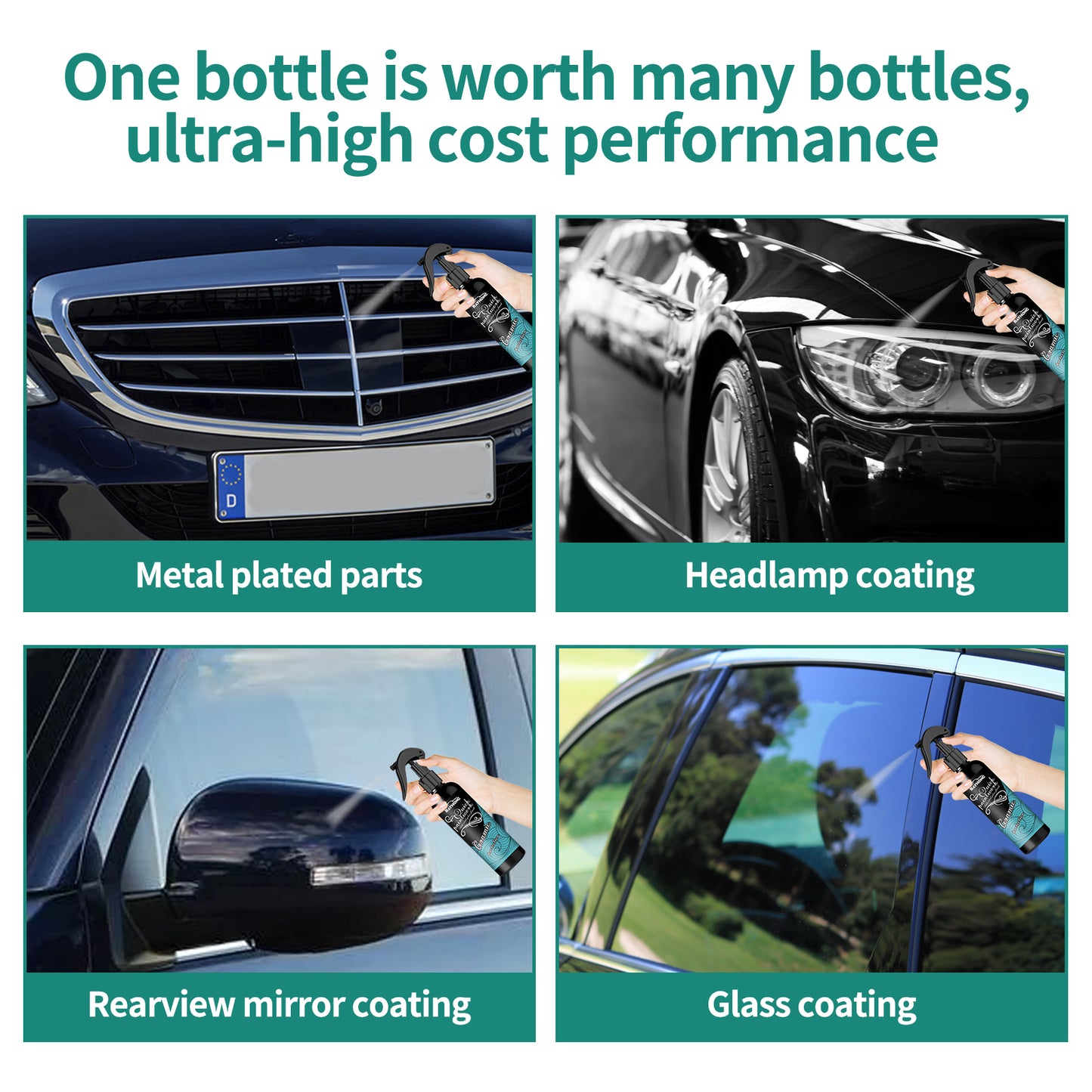 Automotive Ceramic Plating Crystal Film, Car Coating Paint Decontamination Anti-Scratch Polishing Car Paint Drive Water Clean Automotive Automotive Eprolo https://www.cyberehub.com