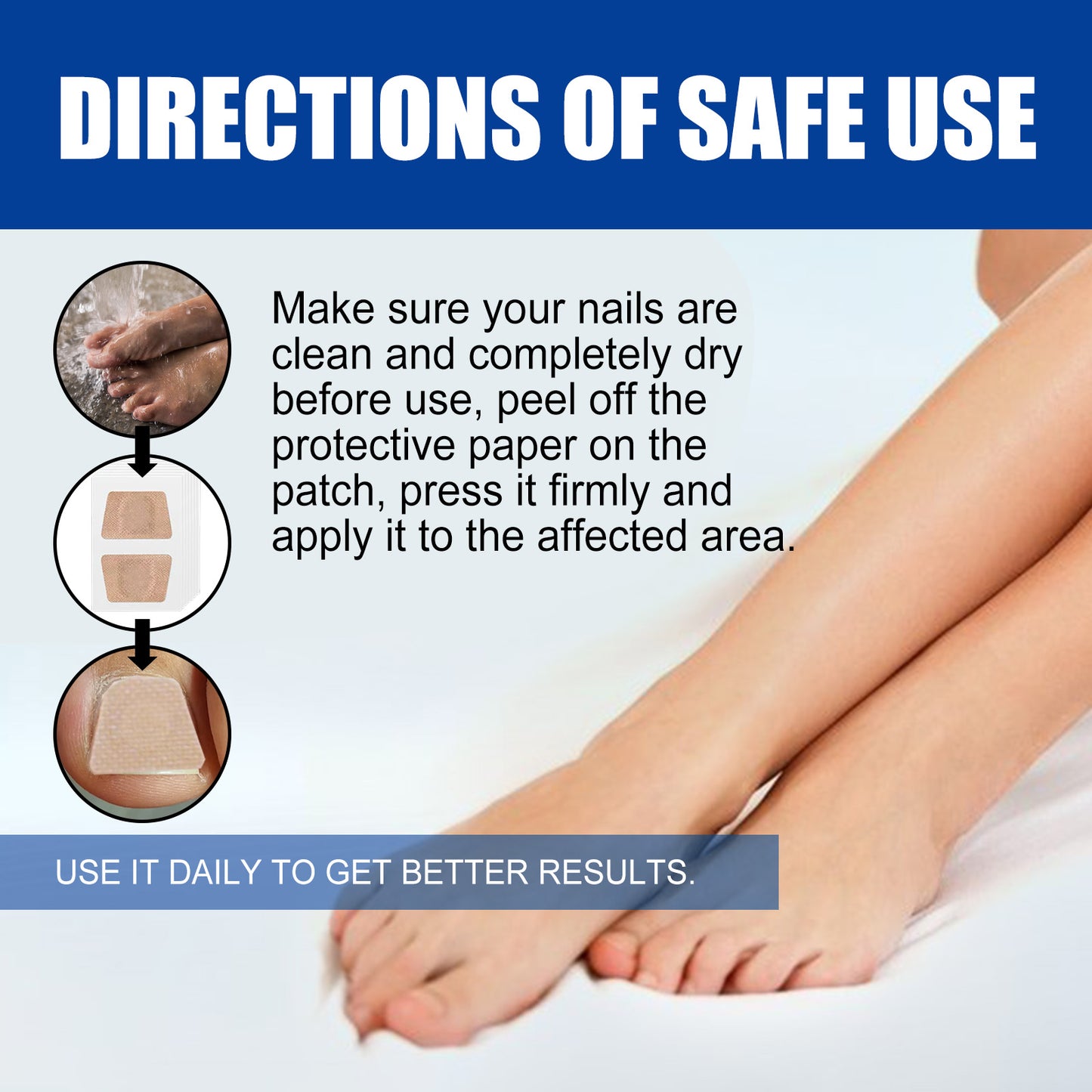 Nighttime Renewal Fungal Nail Patches, Repair And Thickening Gray Nail Insert Soft Nail Care Patch Health & Beauty Health Eprolo https://www.cyberehub.com