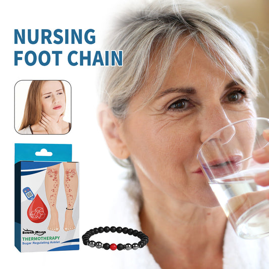 Nursing Foot Chain, Soothing Dizziness Body Discomfort Sugar Relief Health Care Anklet Health Eprolo https://www.cyberehub.com